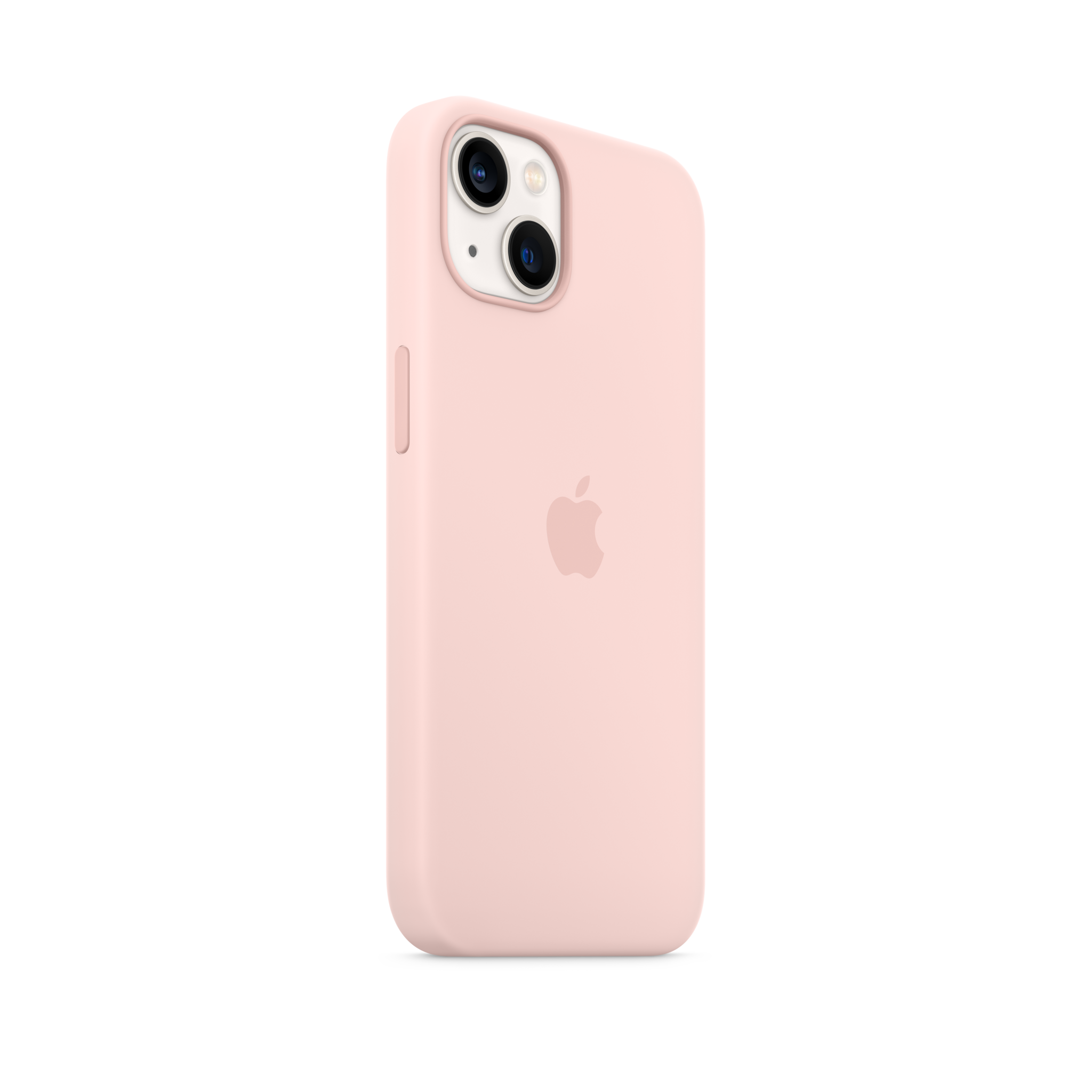 iPhone 13 Silicone Case with MagSafe — Chalk Pink