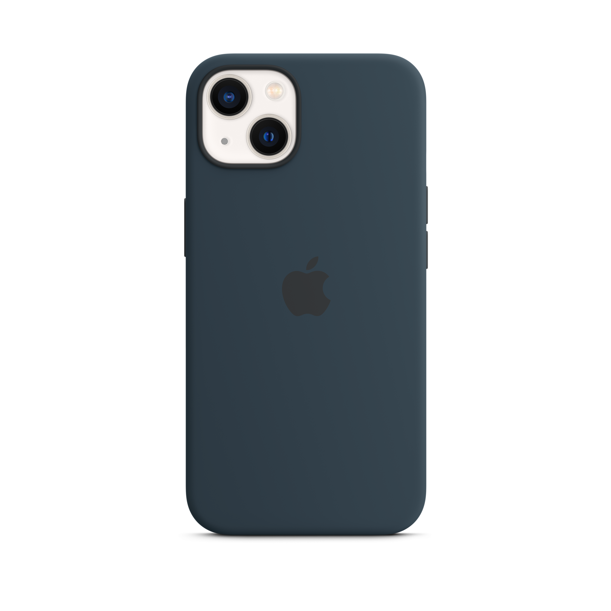 iPhone 13 Silicone Case with MagSafe — Abyss Blue