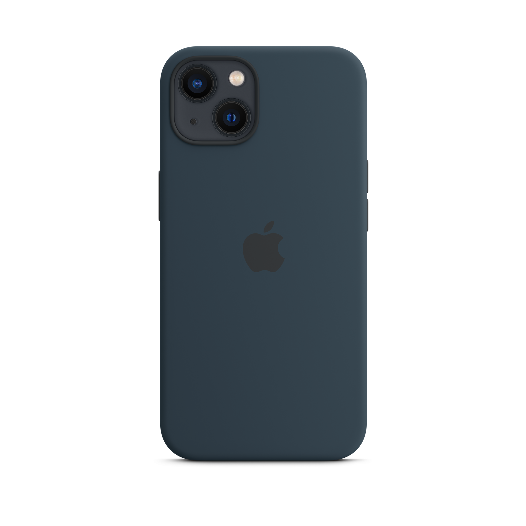 iPhone 13 Silicone Case with MagSafe — Abyss Blue