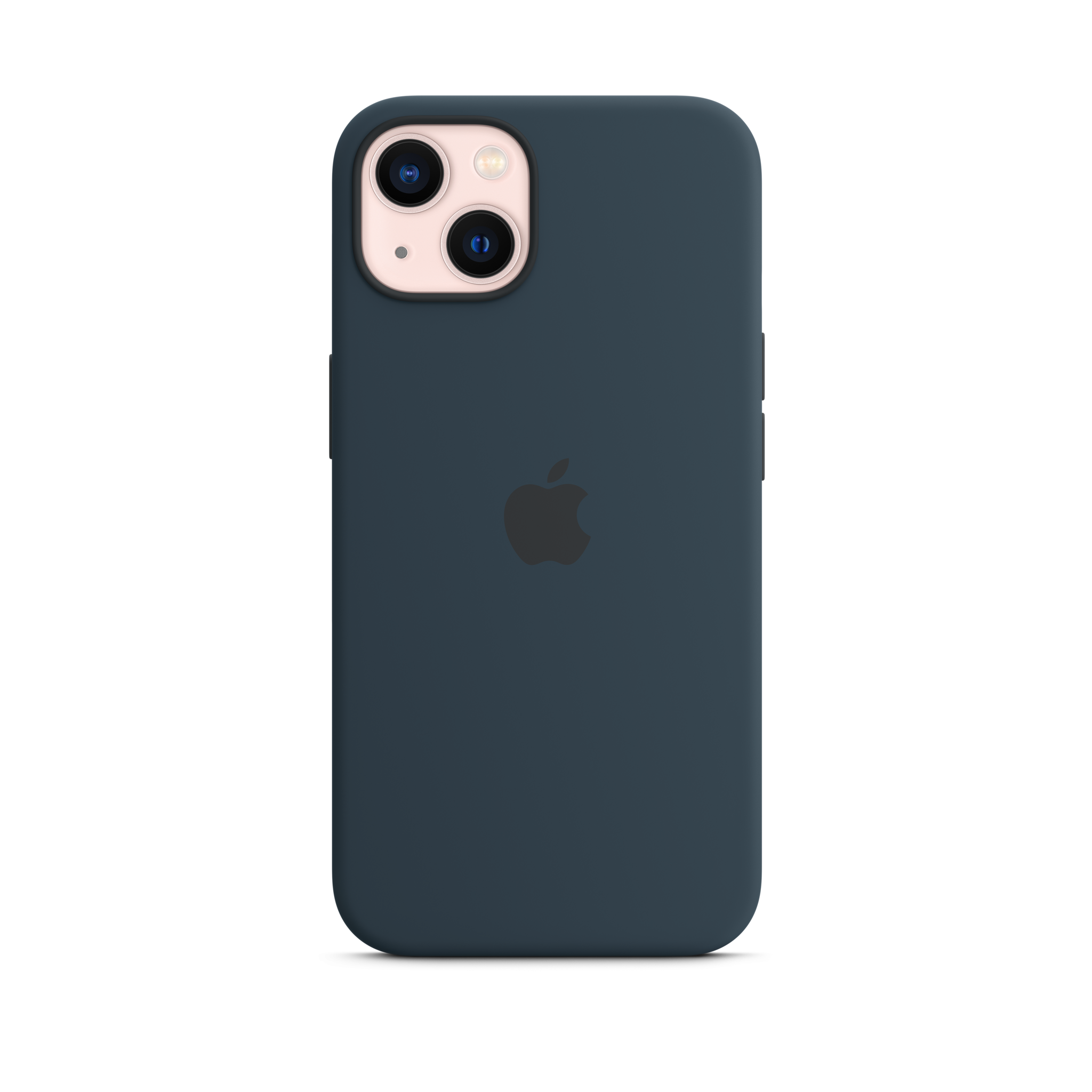 iPhone 13 Silicone Case with MagSafe — Abyss Blue