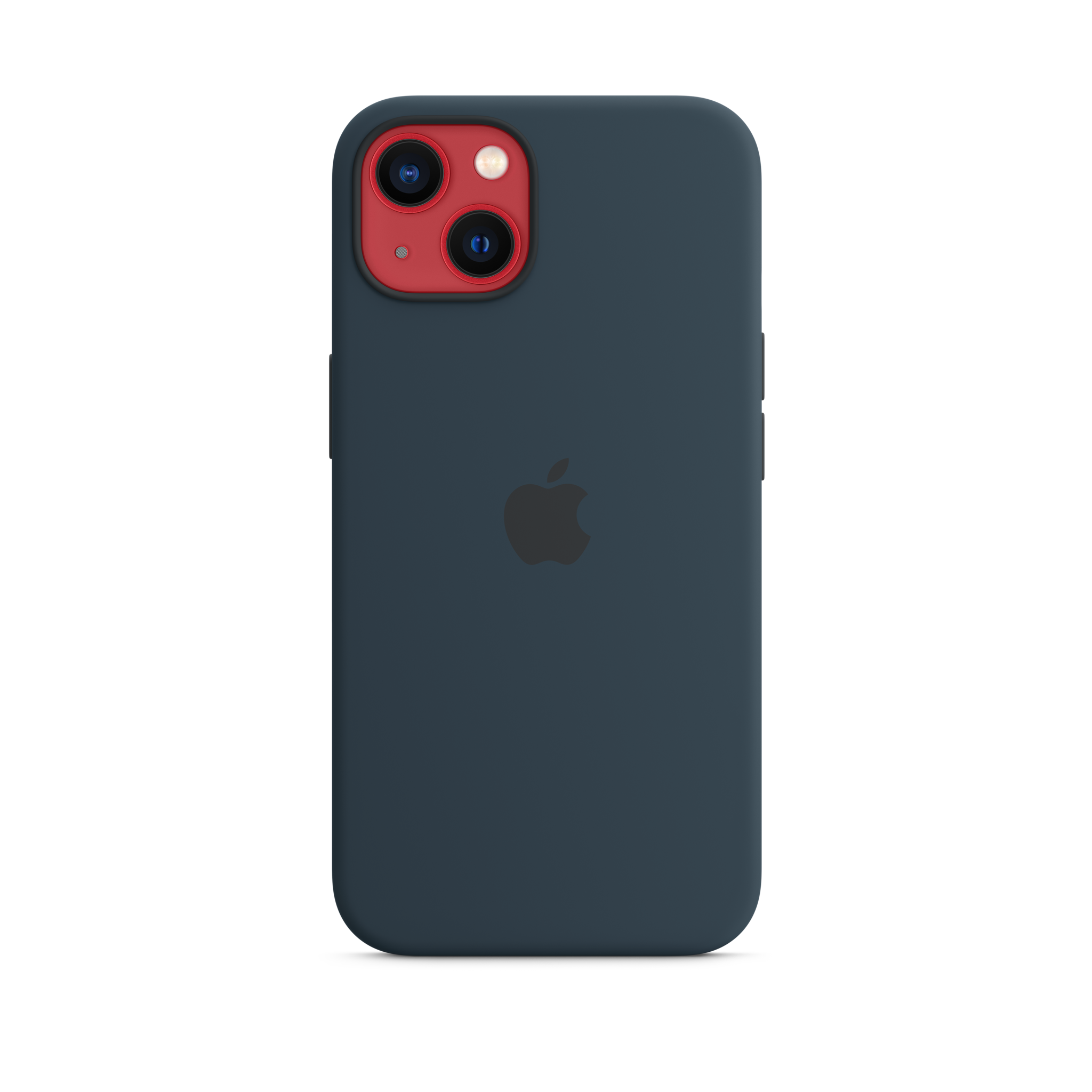 iPhone 13 Silicone Case with MagSafe — Abyss Blue