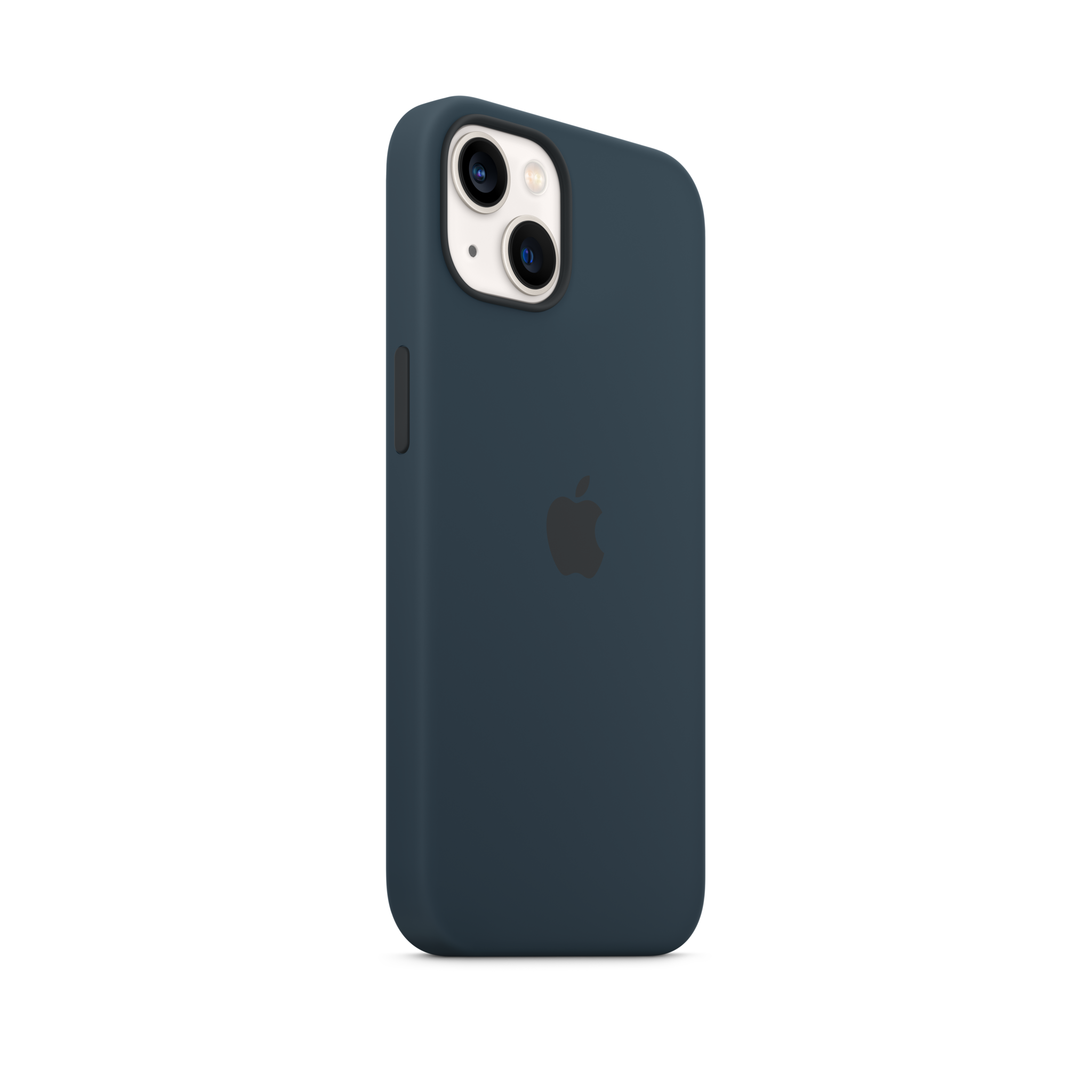 iPhone 13 Silicone Case with MagSafe — Abyss Blue