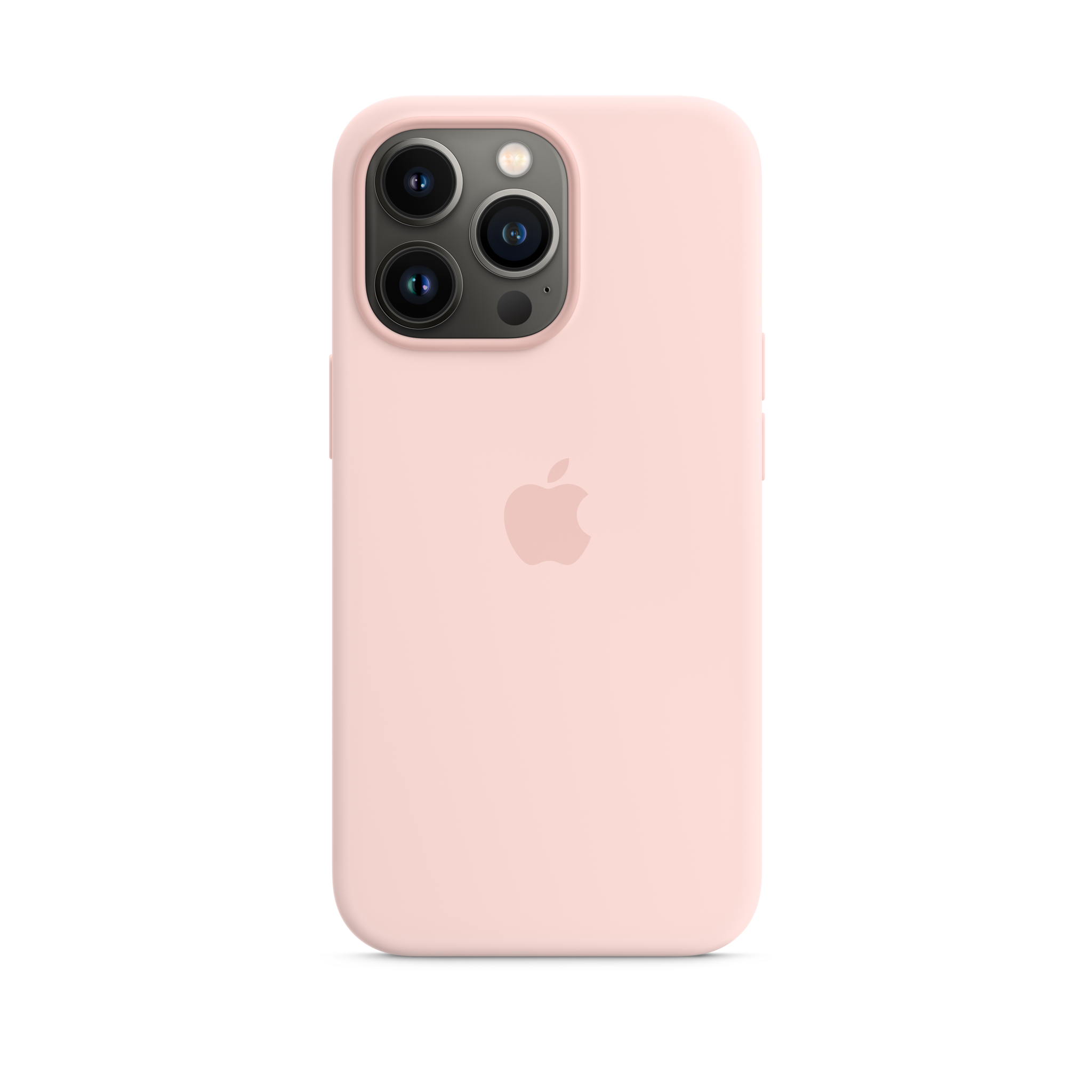 iPhone 13 Pro Silicone Case with MagSafe — Chalk Pink