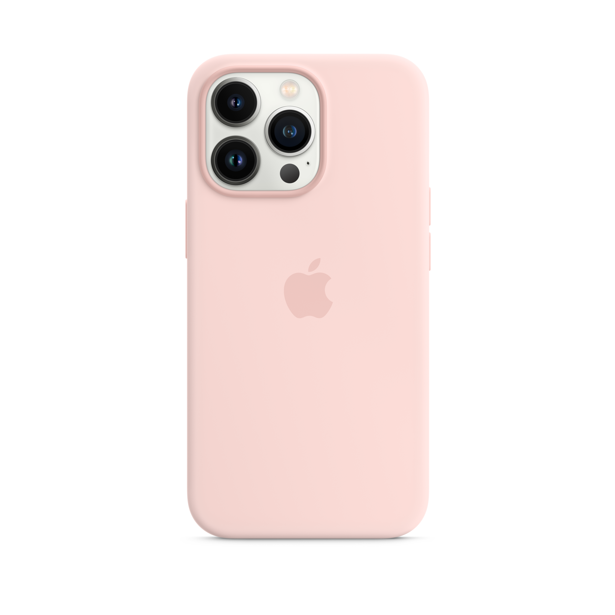 iPhone 13 Pro Silicone Case with MagSafe — Chalk Pink