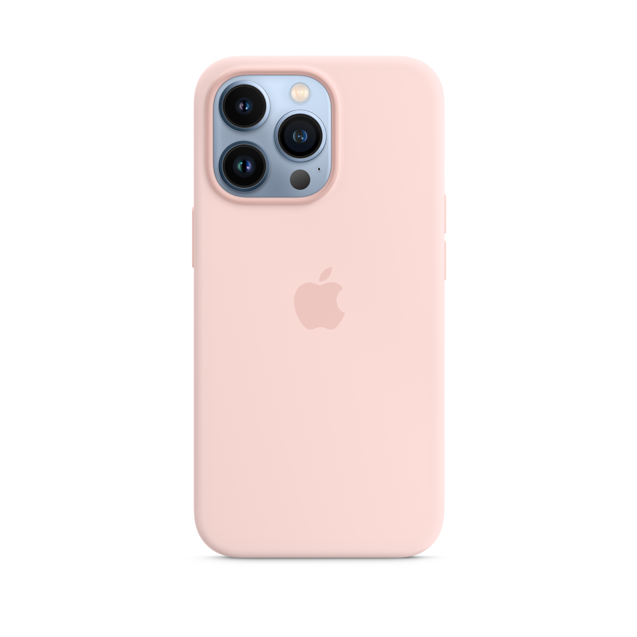 iPhone 13 Pro Silicone Case with MagSafe — Chalk Pink