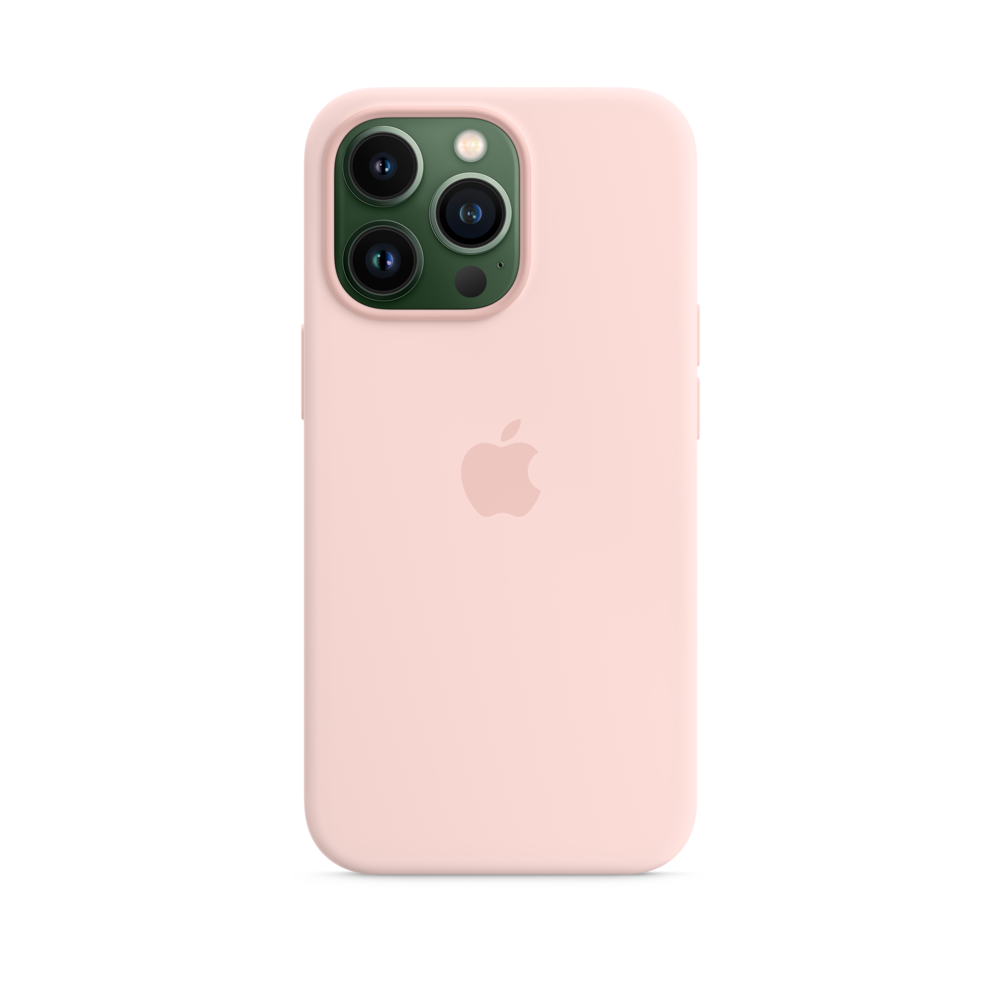 iPhone 13 Pro Silicone Case with MagSafe — Chalk Pink