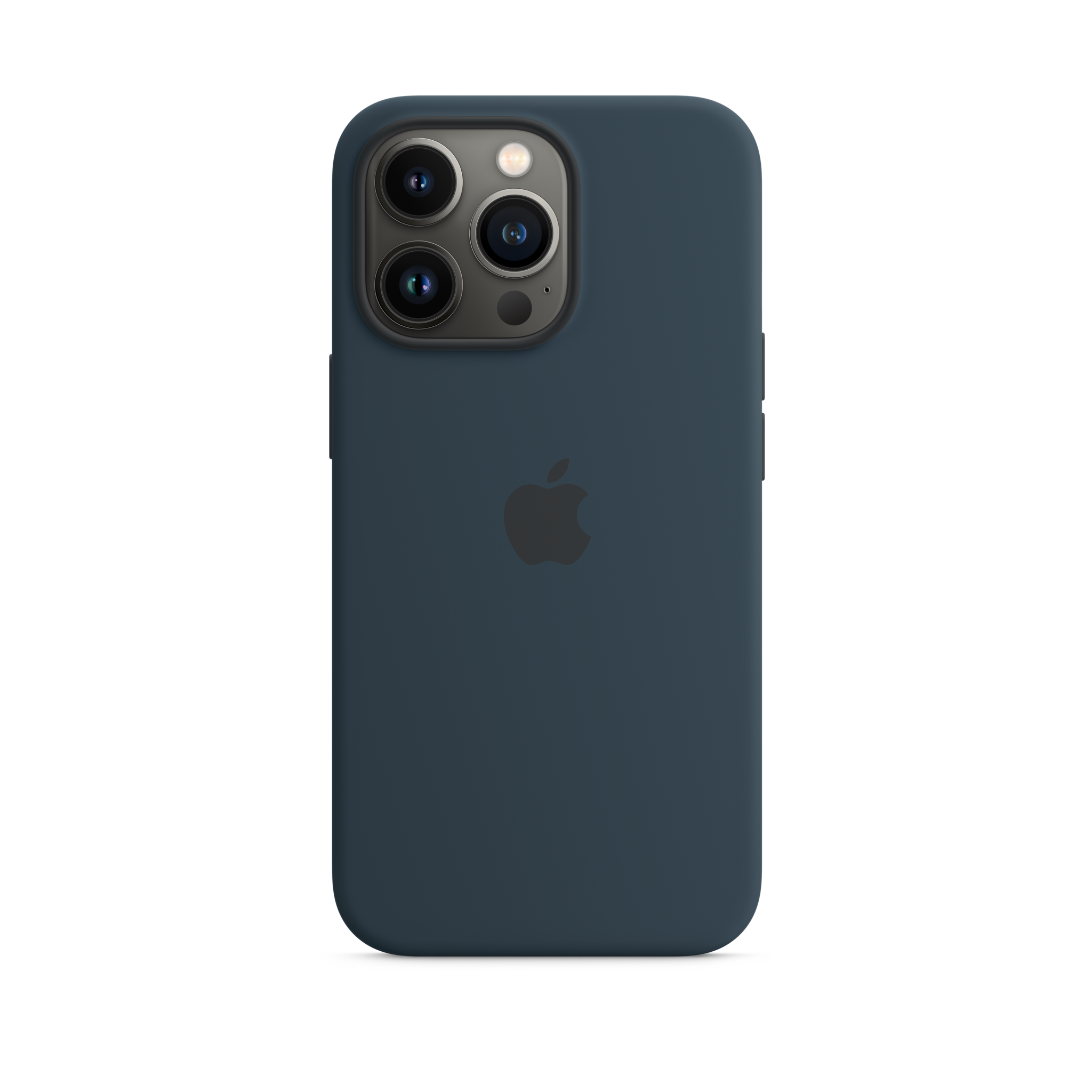 iPhone 13 Pro Silicone Case with MagSafe — Abyss Blue