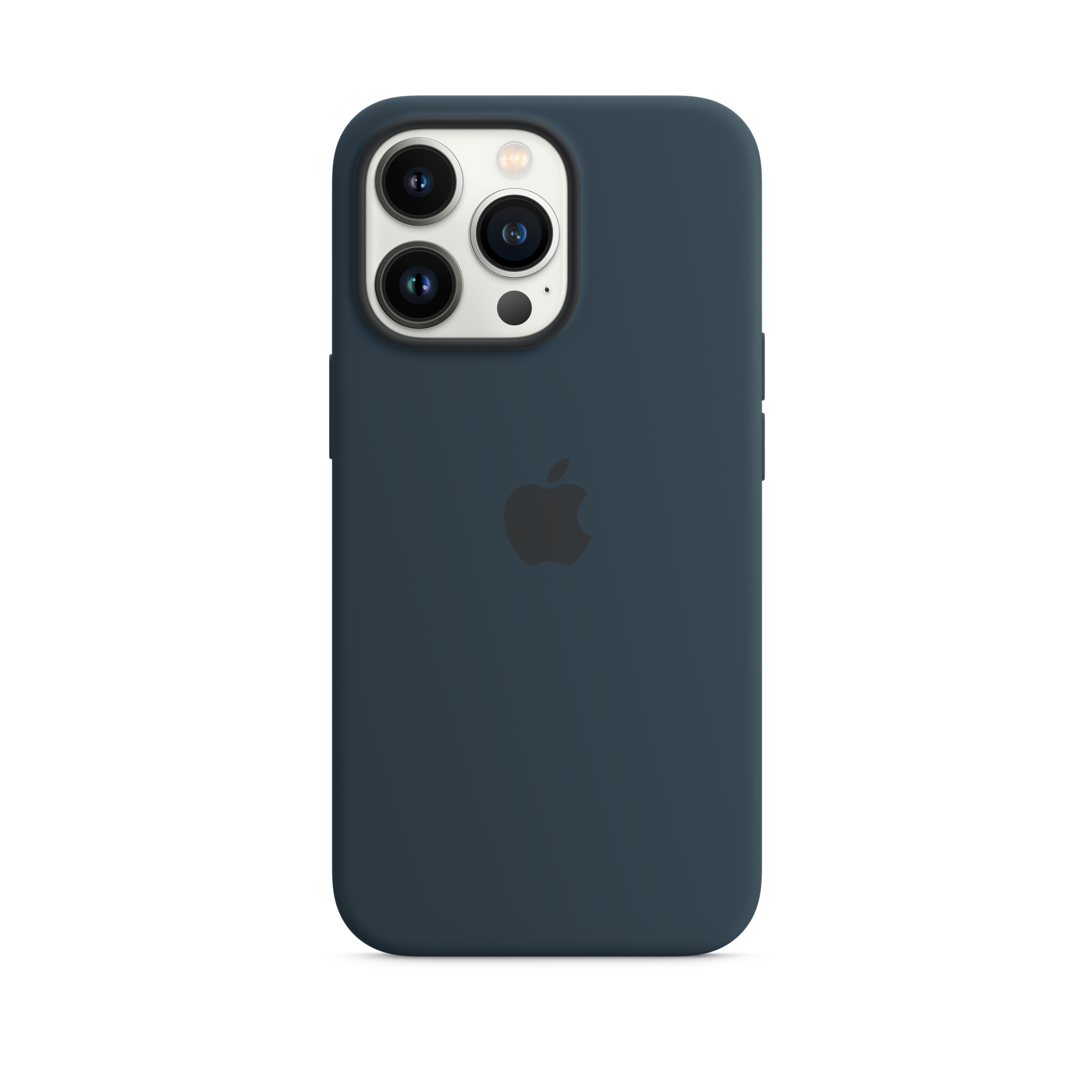 iPhone 13 Pro Silicone Case with MagSafe — Abyss Blue
