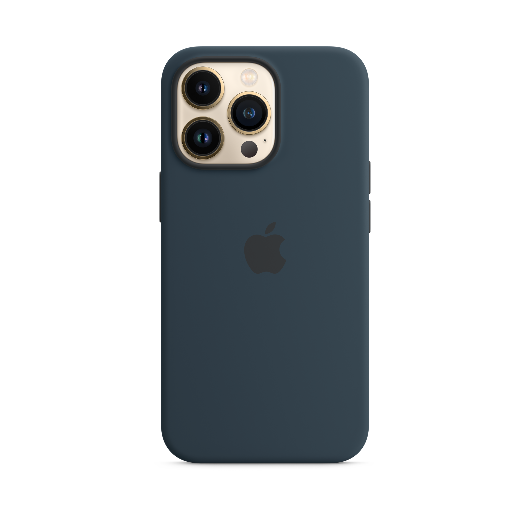 iPhone 13 Pro Silicone Case with MagSafe — Abyss Blue