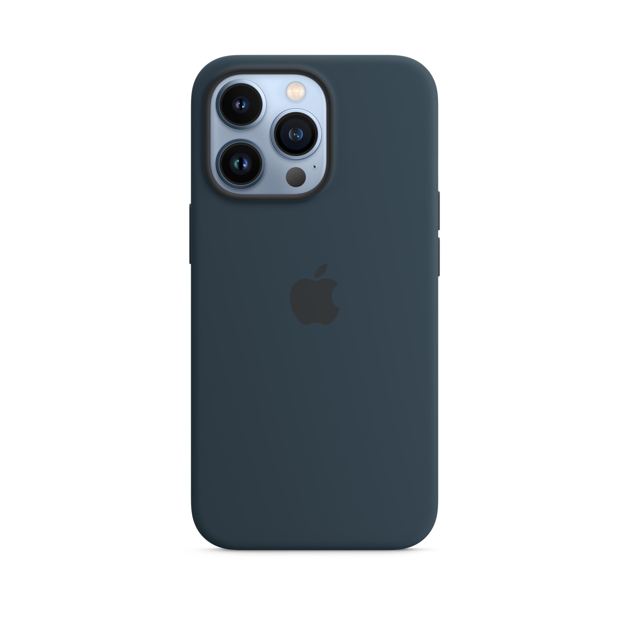 iPhone 13 Pro Silicone Case with MagSafe — Abyss Blue