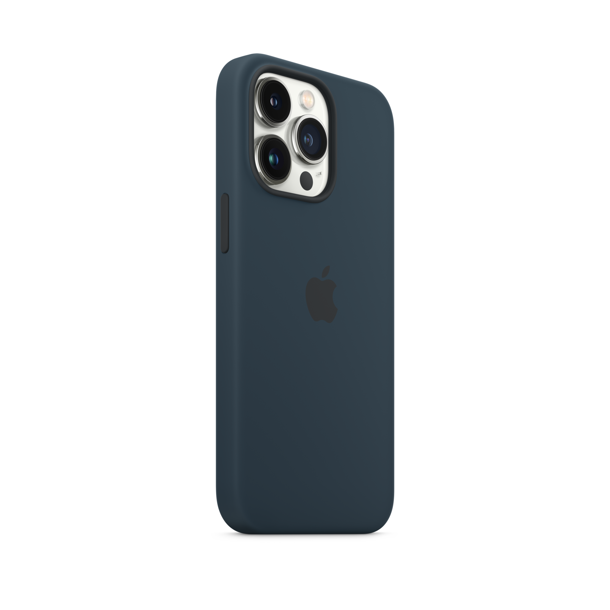 iPhone 13 Pro Silicone Case with MagSafe — Abyss Blue
