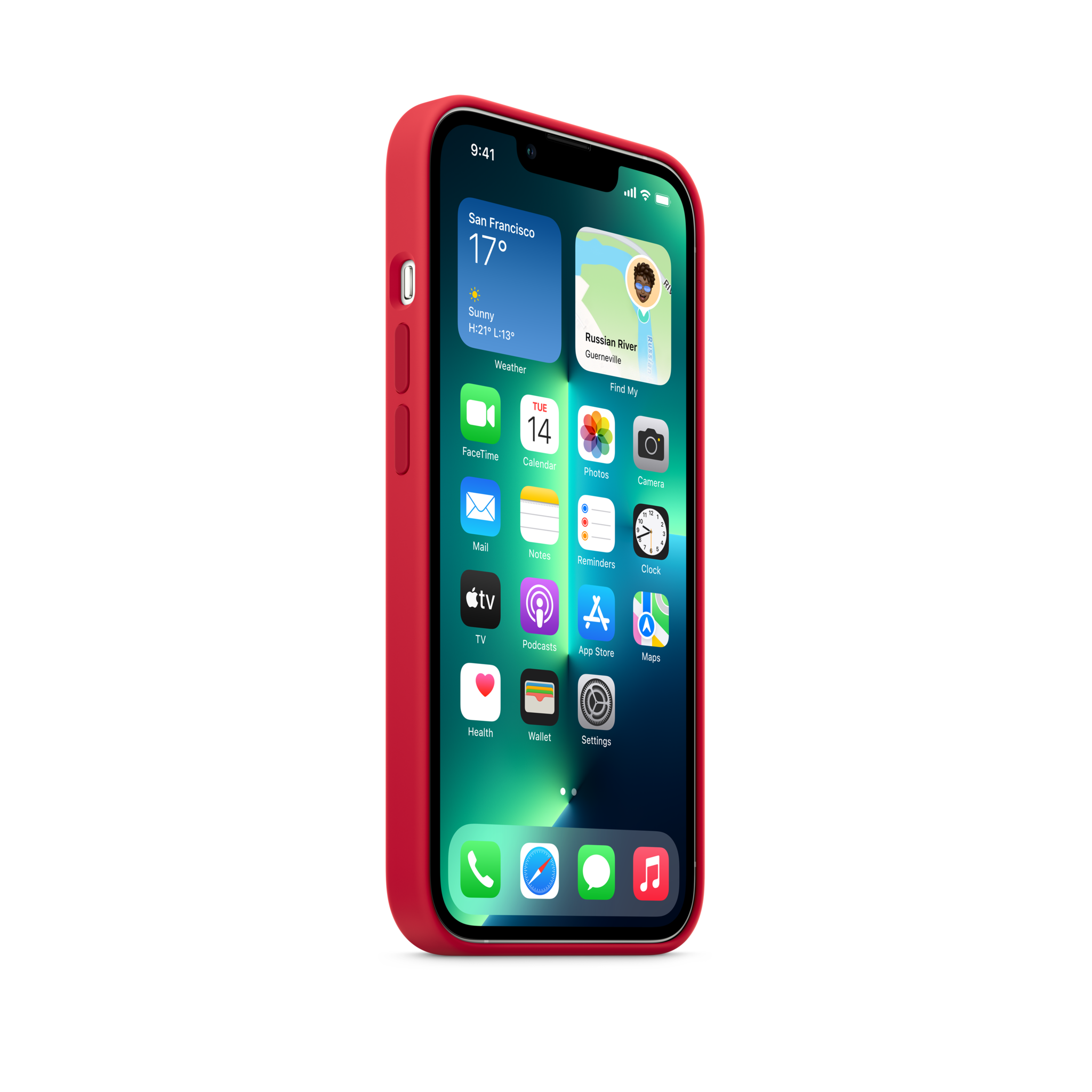 iPhone 13 Pro Silicone Case with MagSafe — PRODUCT(RED)
