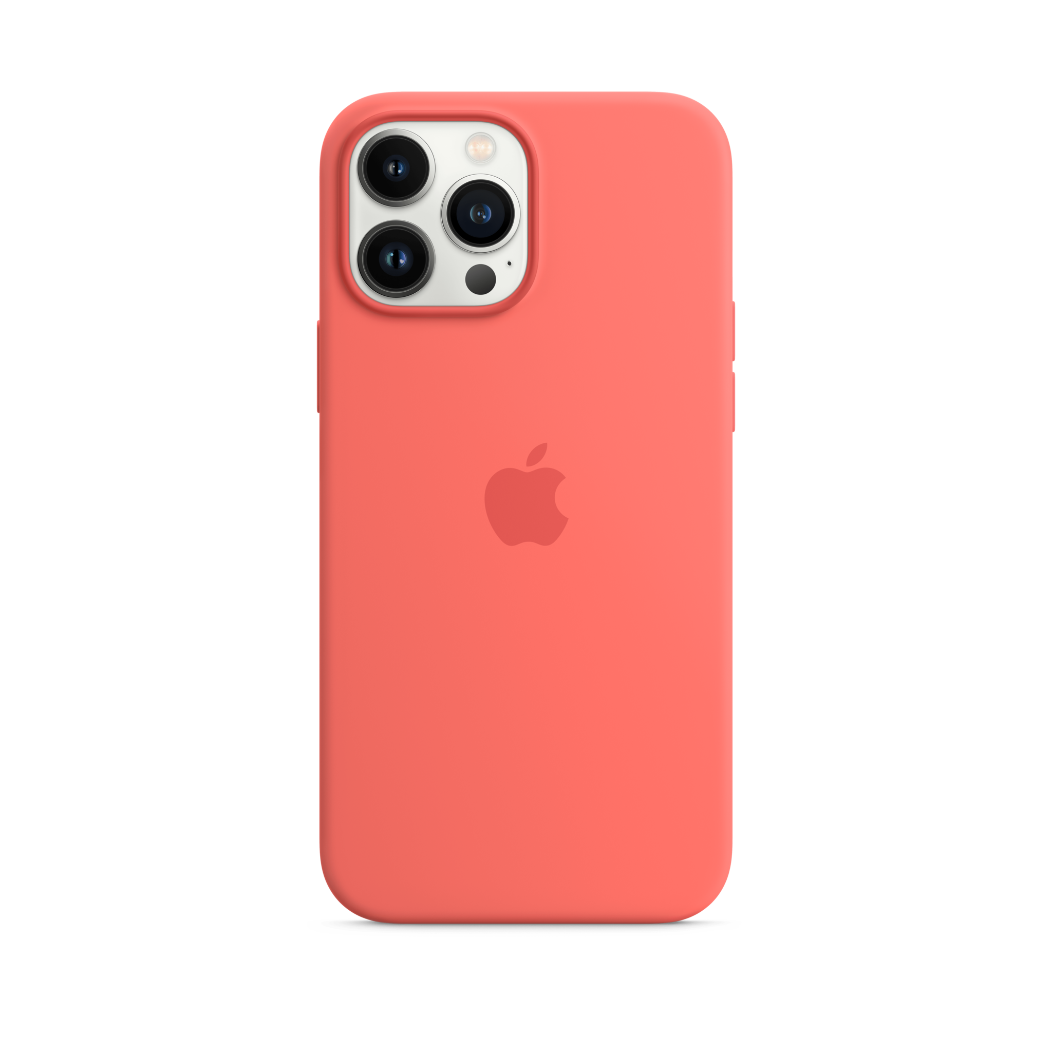 iPhone 13 Pro Max Silicone Case with MagSafe — Pink Pomelo