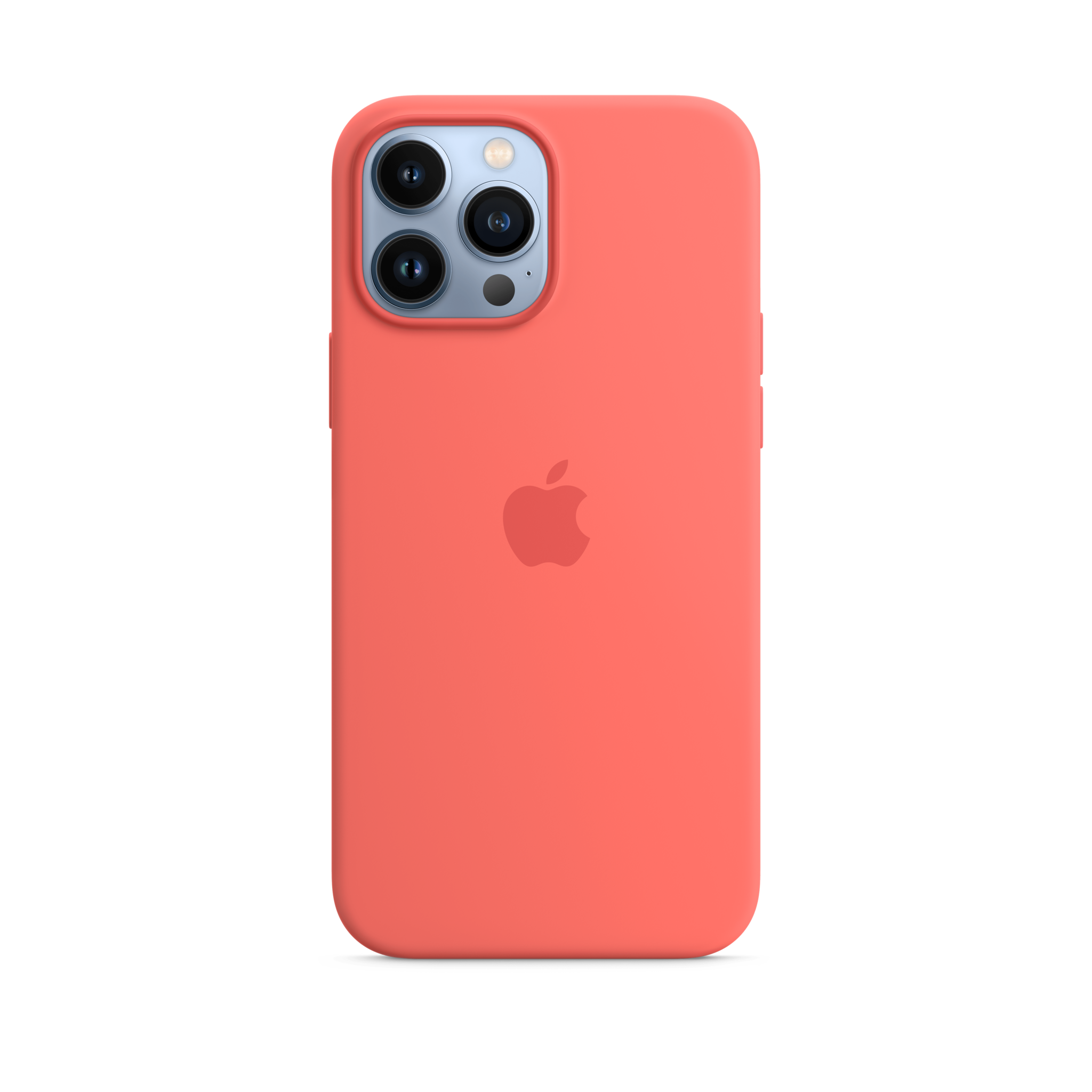 iPhone 13 Pro Max Silicone Case with MagSafe — Pink Pomelo