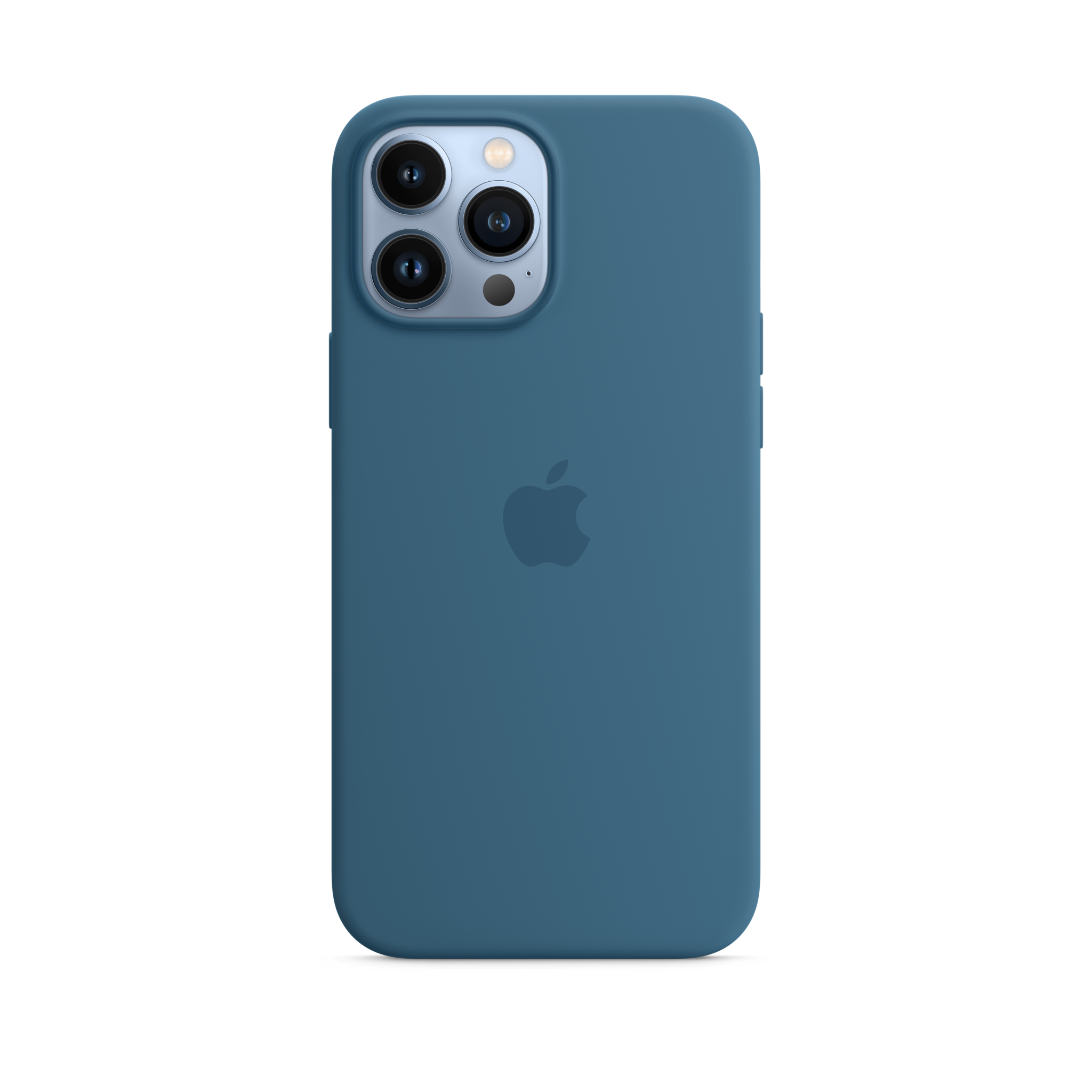 iPhone 13 Pro Max Silicone Case with MagSafe — Blue Jay