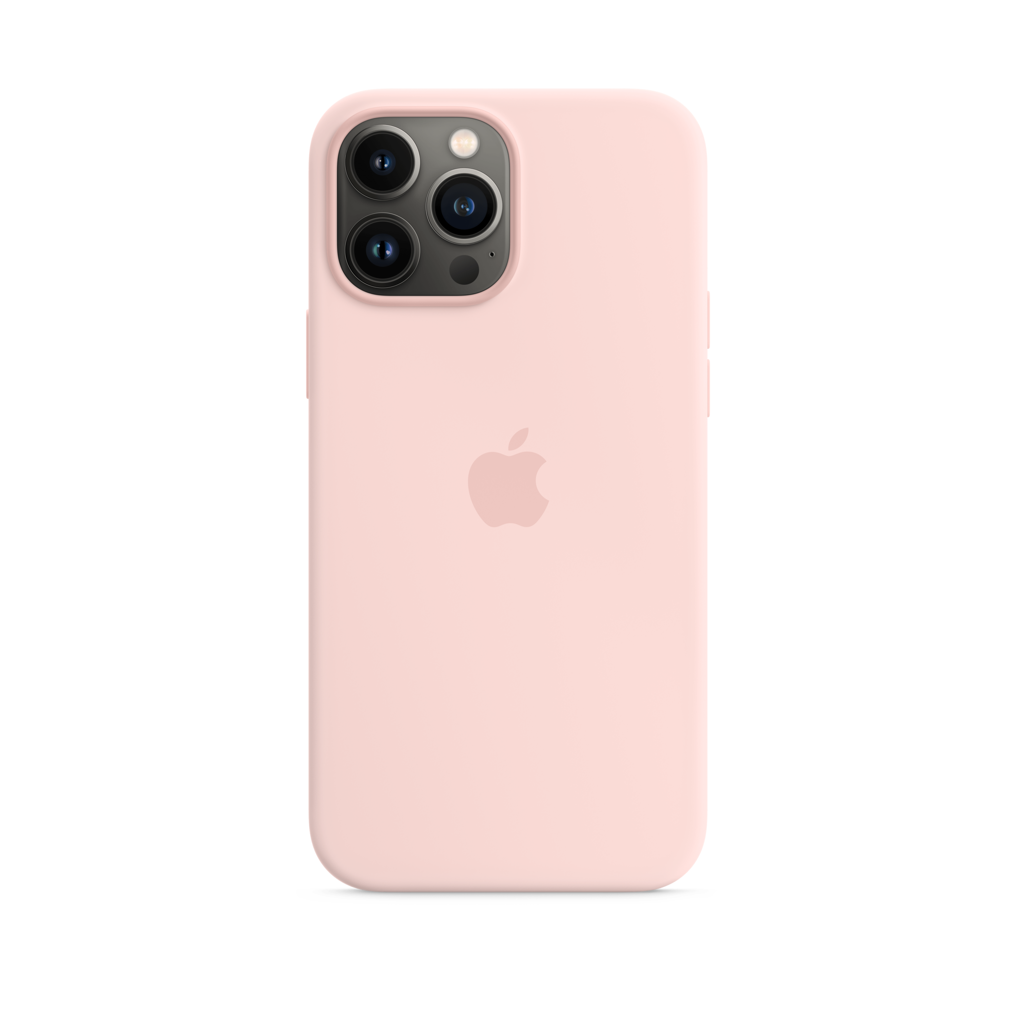 iPhone 13 Pro Max Silicone Case with MagSafe — Chalk Pink