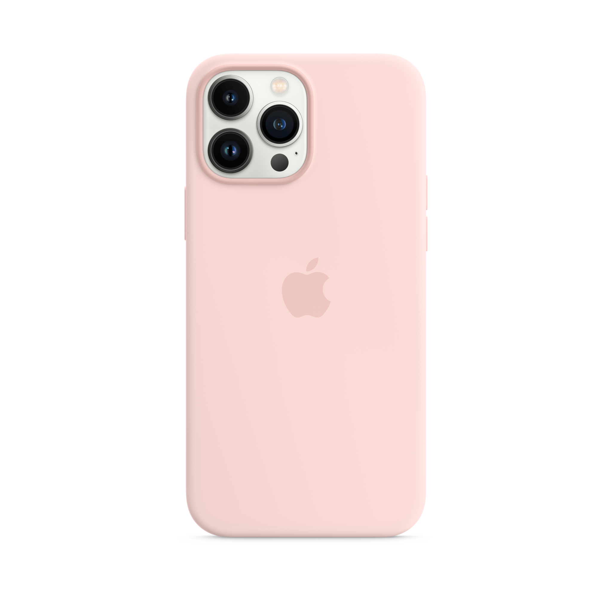 iPhone 13 Pro Max Silicone Case with MagSafe — Chalk Pink