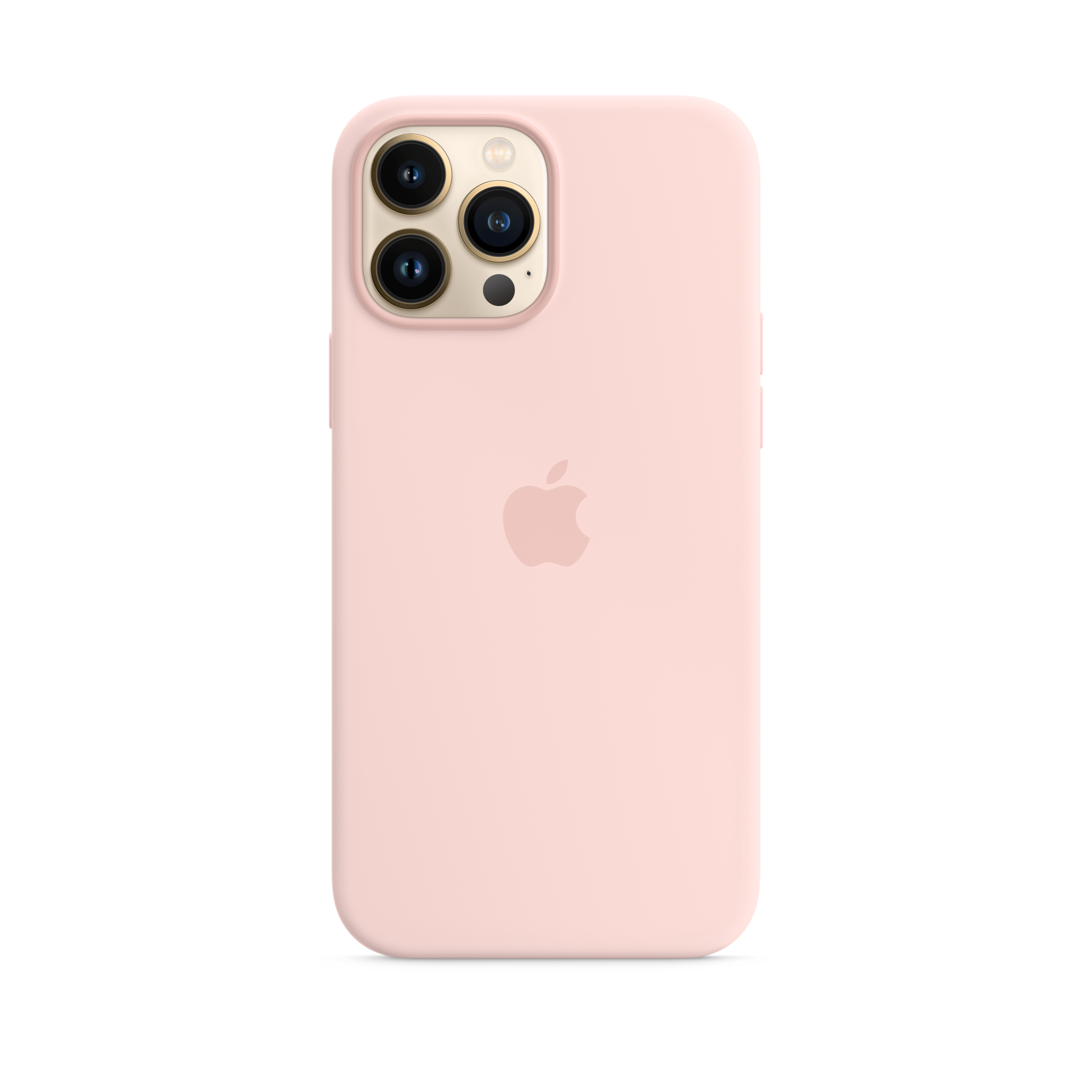 iPhone 13 Pro Max Silicone Case with MagSafe — Chalk Pink