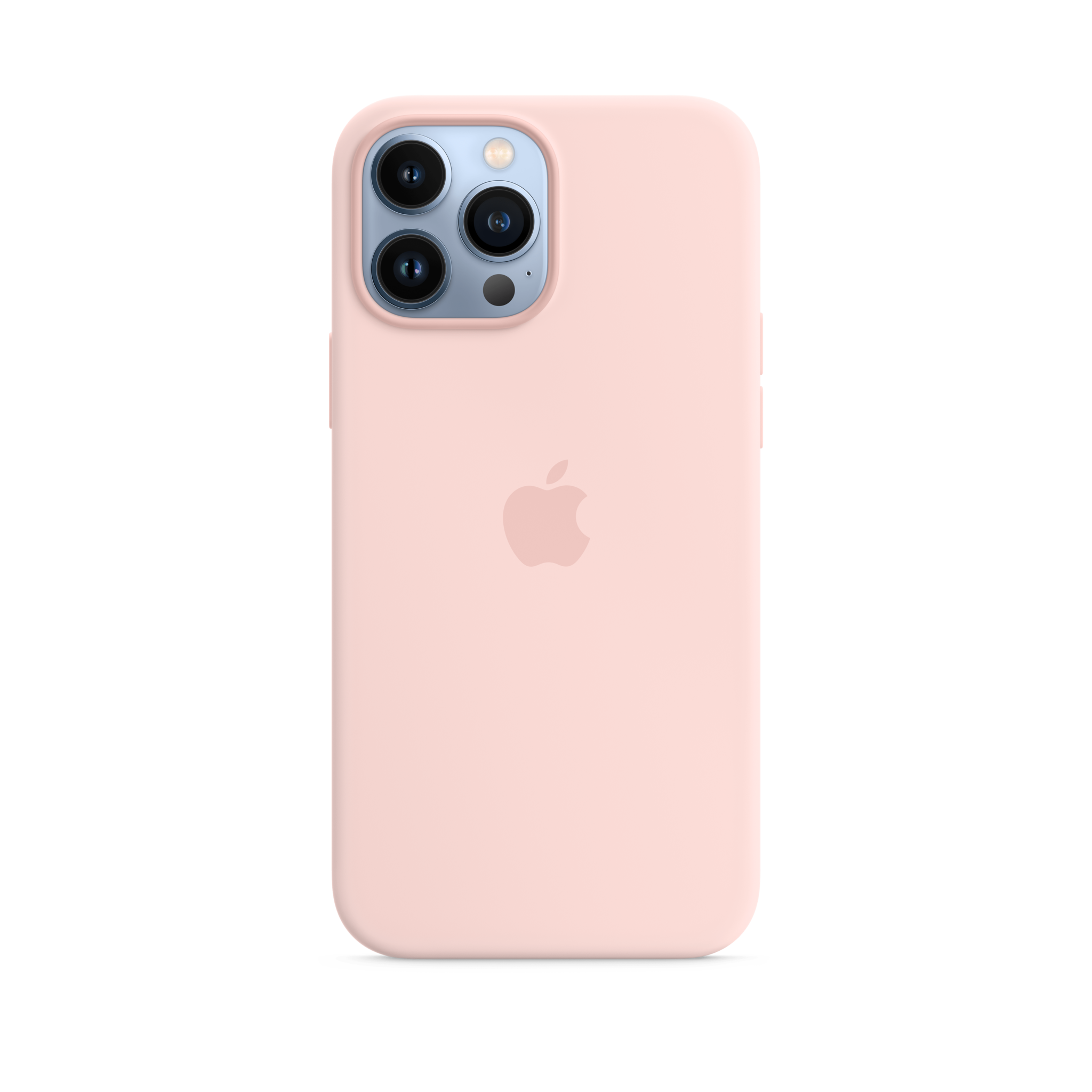 iPhone 13 Pro Max Silicone Case with MagSafe — Chalk Pink