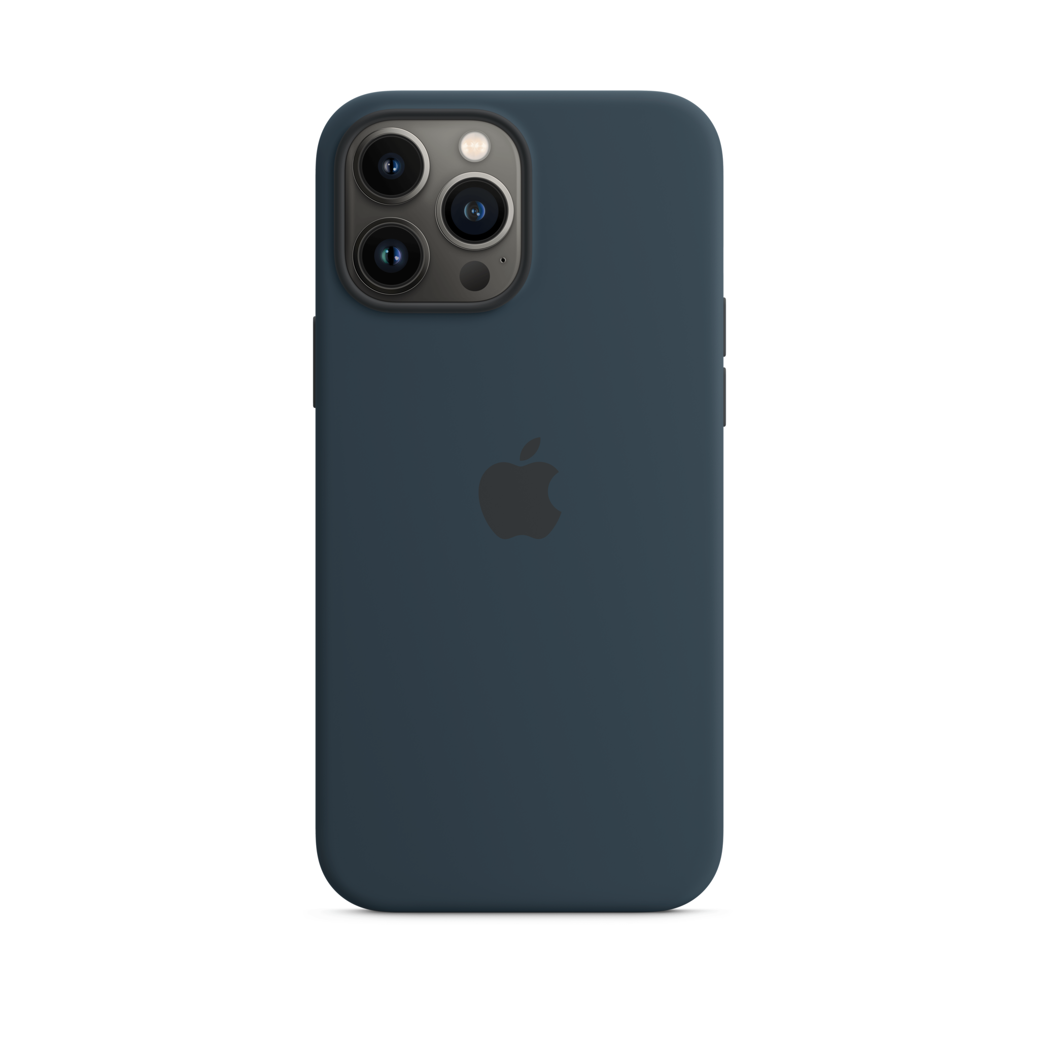 iPhone 13 Pro Max Silicone Case with MagSafe — Abyss Blue