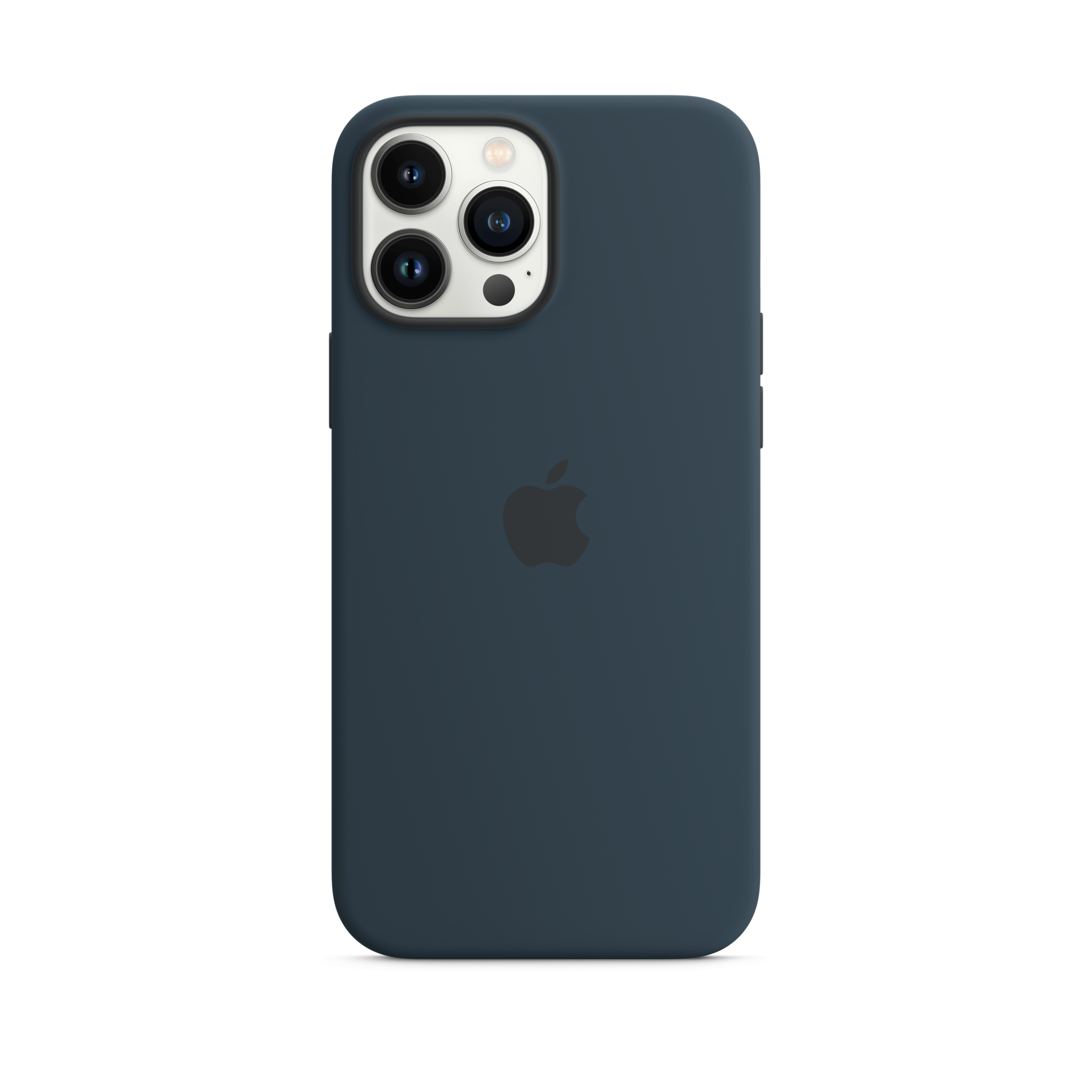iPhone 13 Pro Max Silicone Case with MagSafe — Abyss Blue