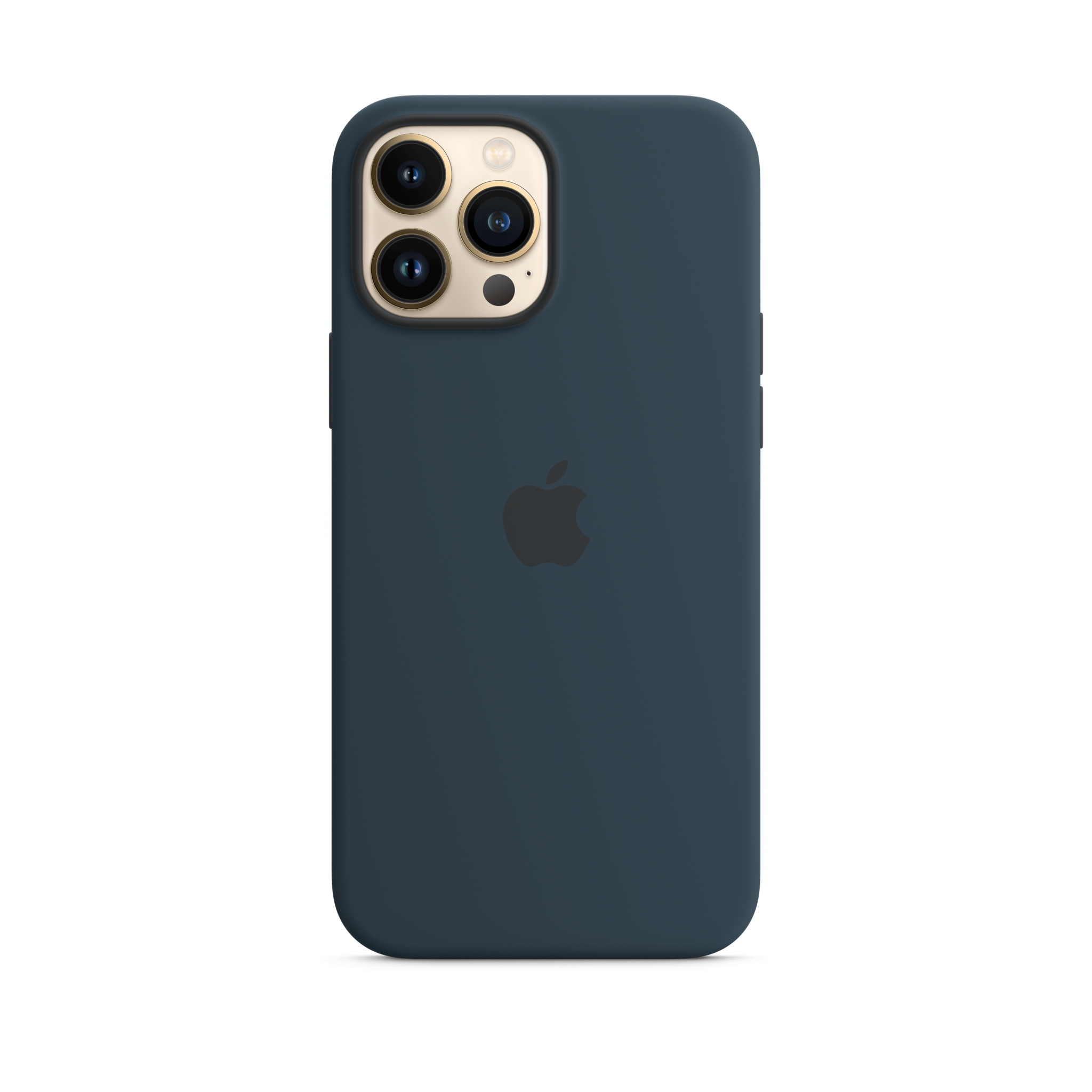 iPhone 13 Pro Max Silicone Case with MagSafe — Abyss Blue