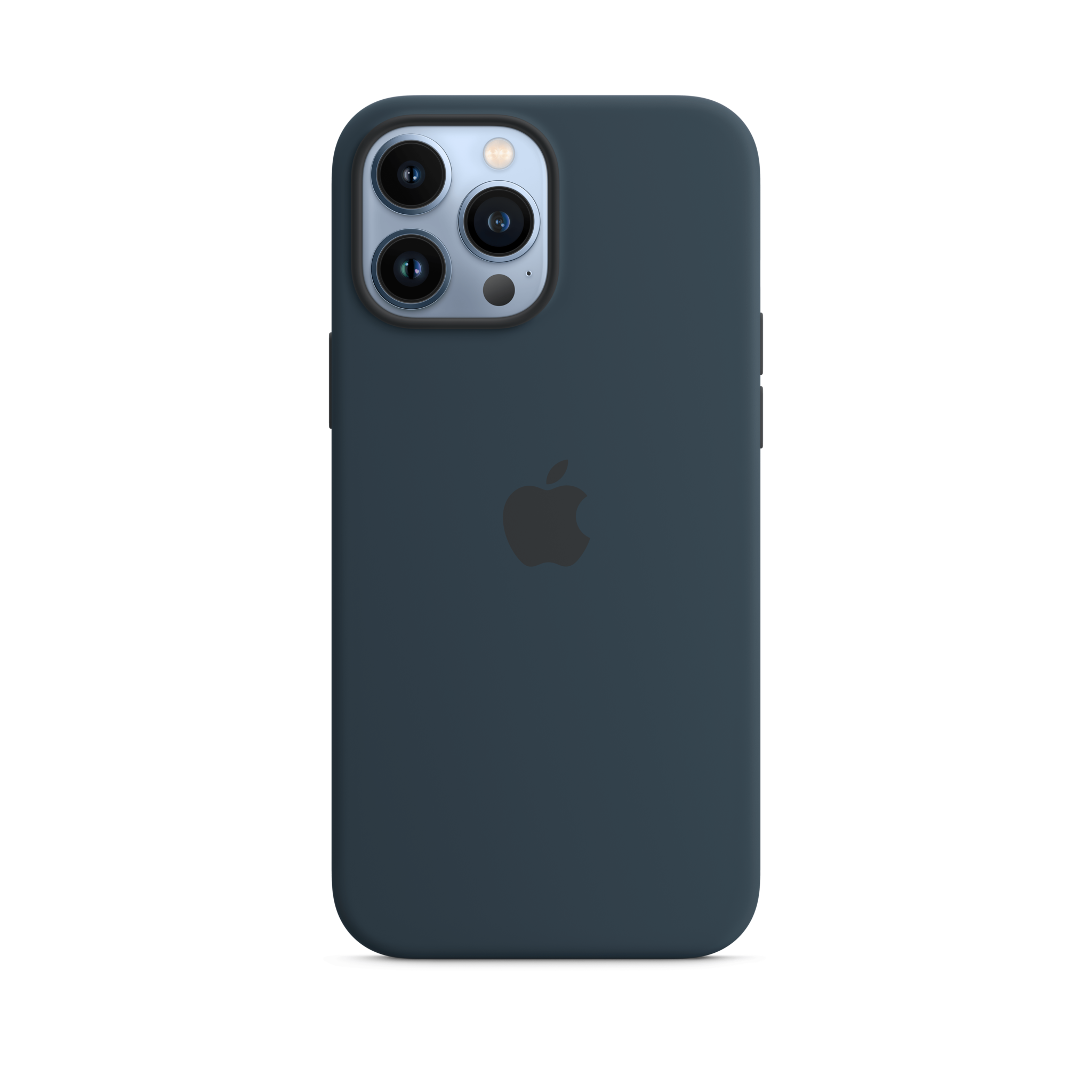 iPhone 13 Pro Max Silicone Case with MagSafe — Abyss Blue