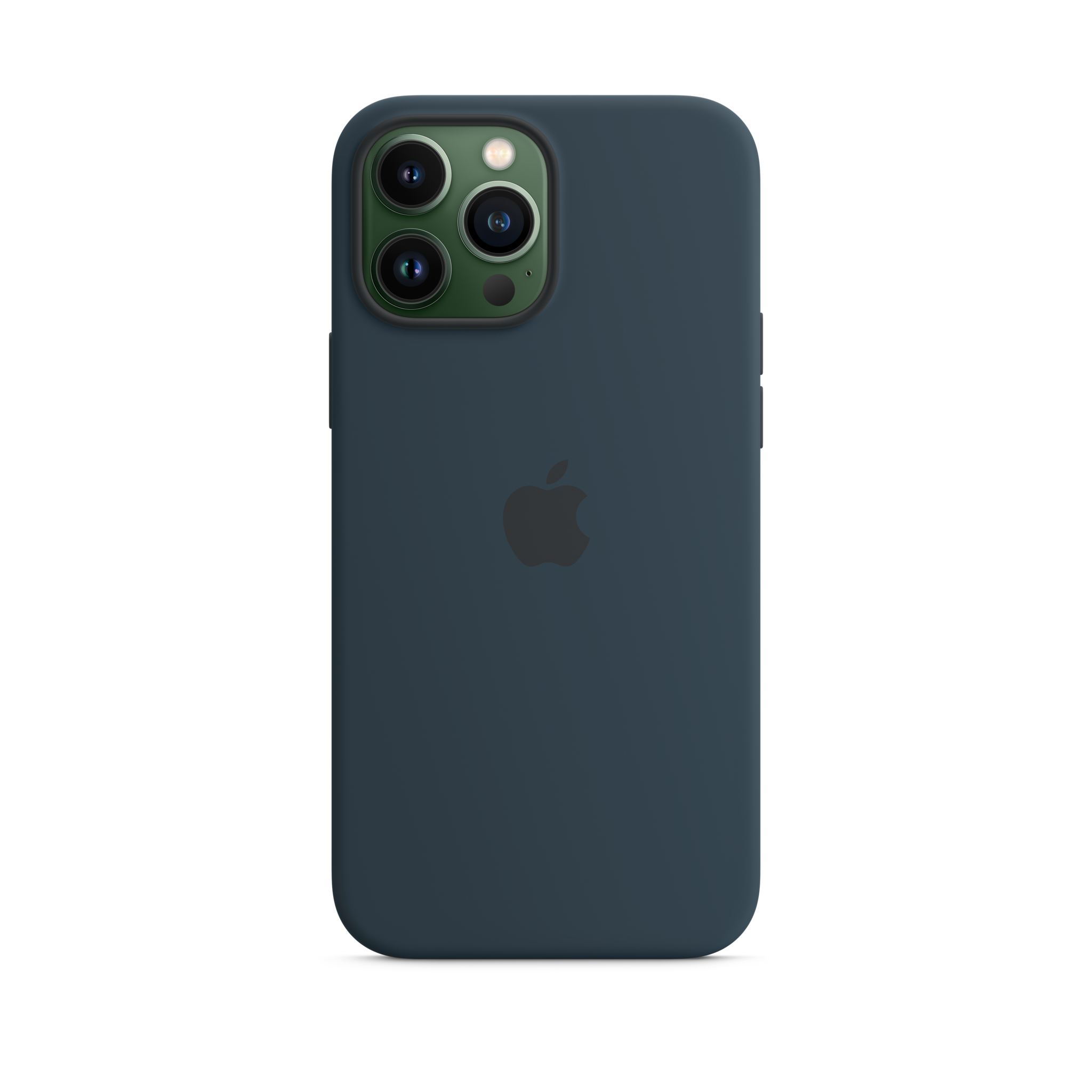 iPhone 13 Pro Max Silicone Case with MagSafe — Abyss Blue