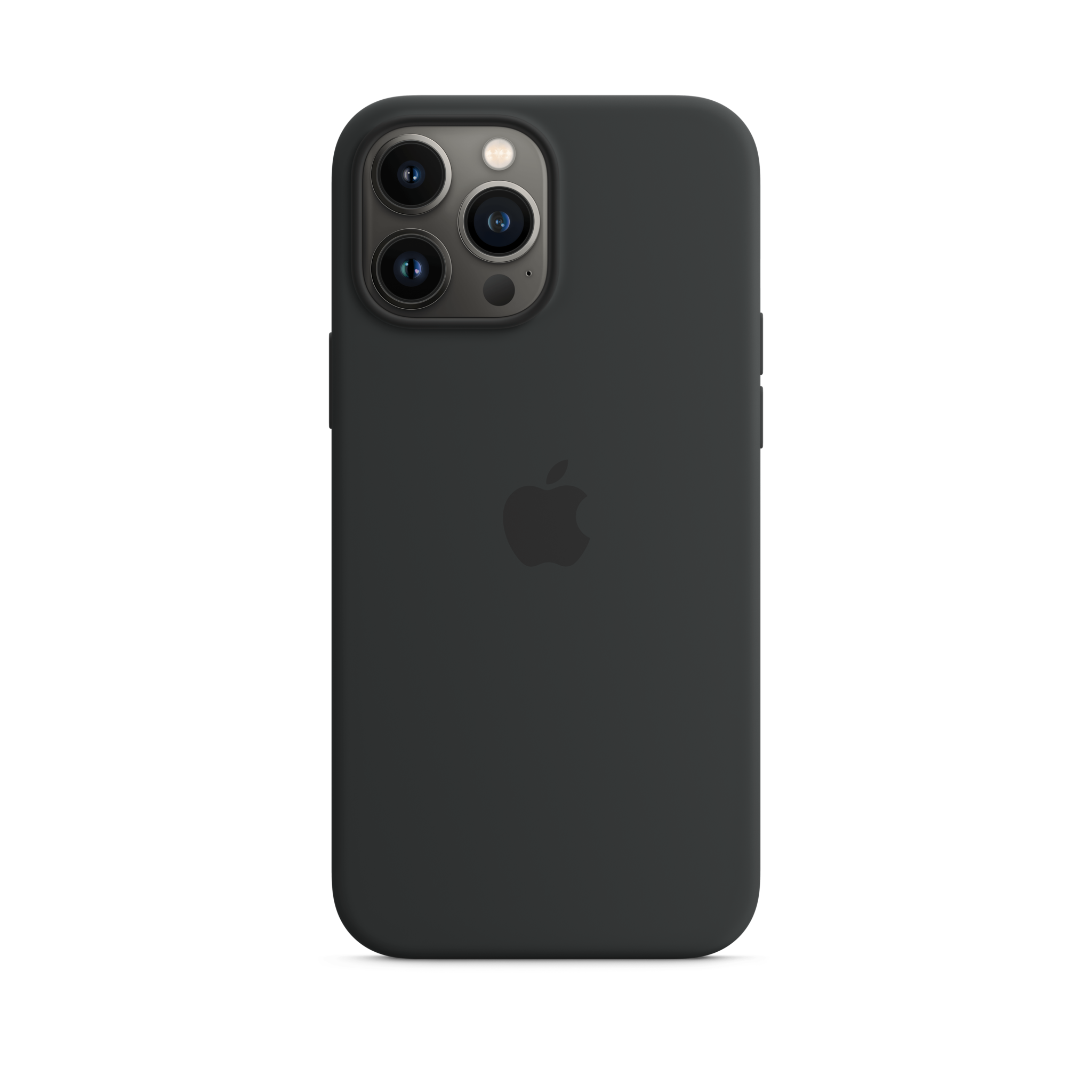 iPhone 13 Pro Max Silicone Case with MagSafe — Midnight