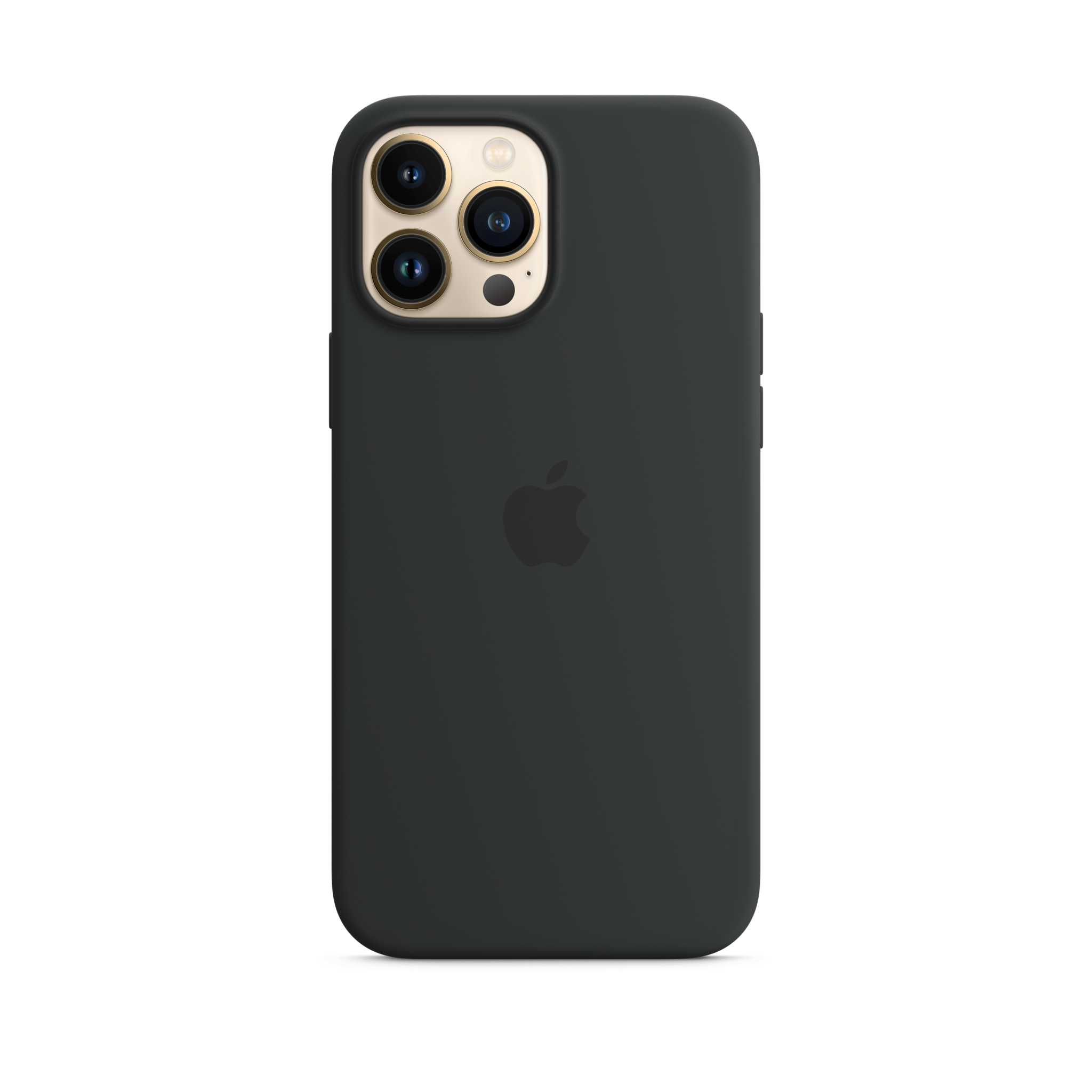 iPhone 13 Pro Max Silicone Case with MagSafe — Midnight