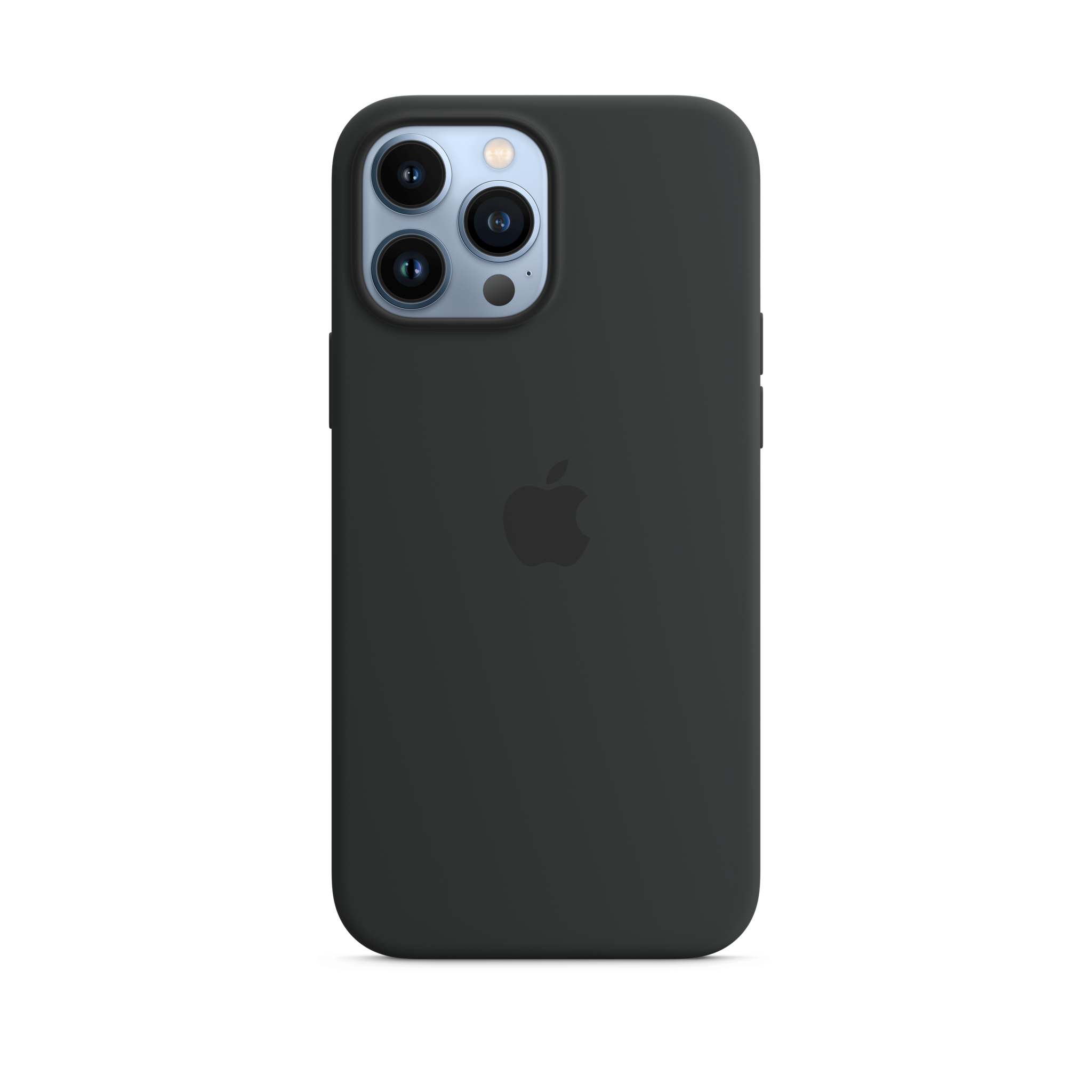 iPhone 13 Pro Max Silicone Case with MagSafe — Midnight