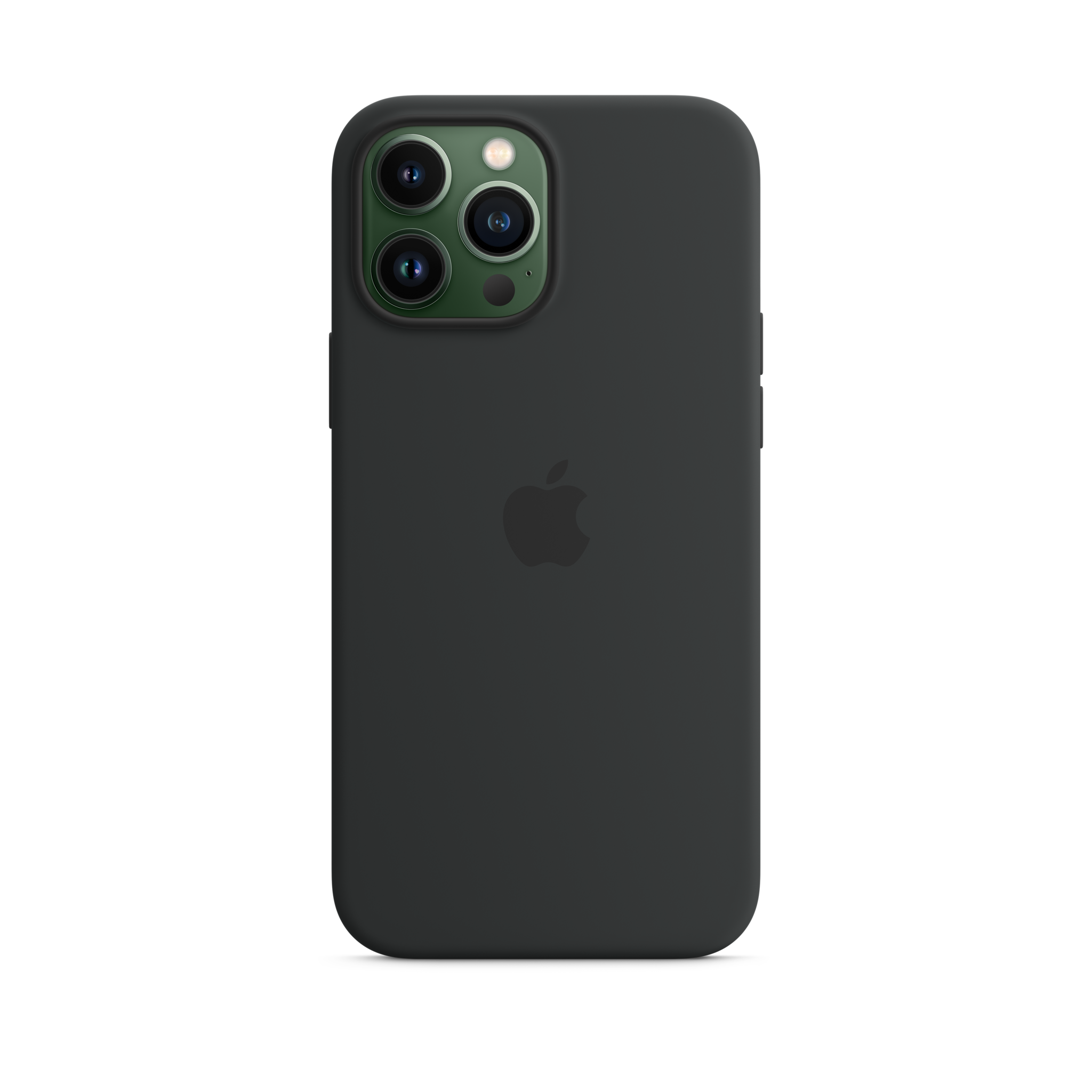 iPhone 13 Pro Max Silicone Case with MagSafe — Midnight