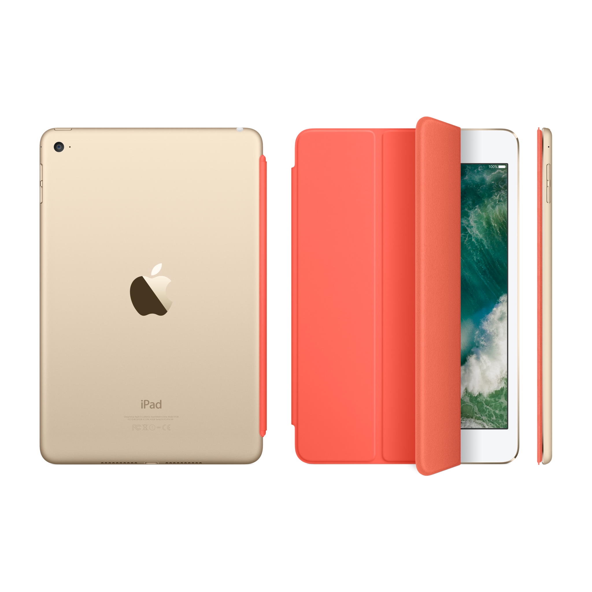 iPad mini 4 Smart Cover — Apricot