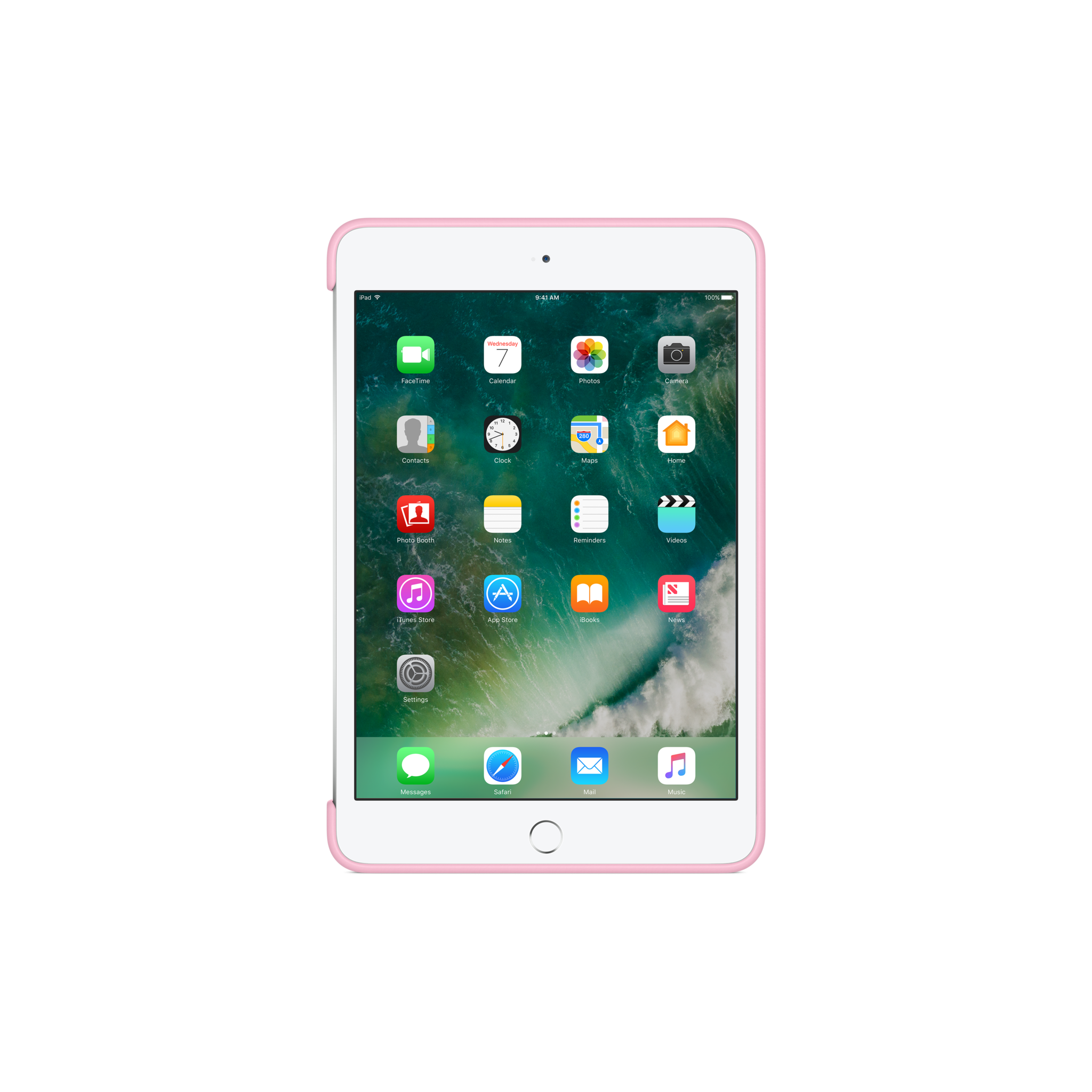 iPad mini 4 Silicone Case — Light Pink