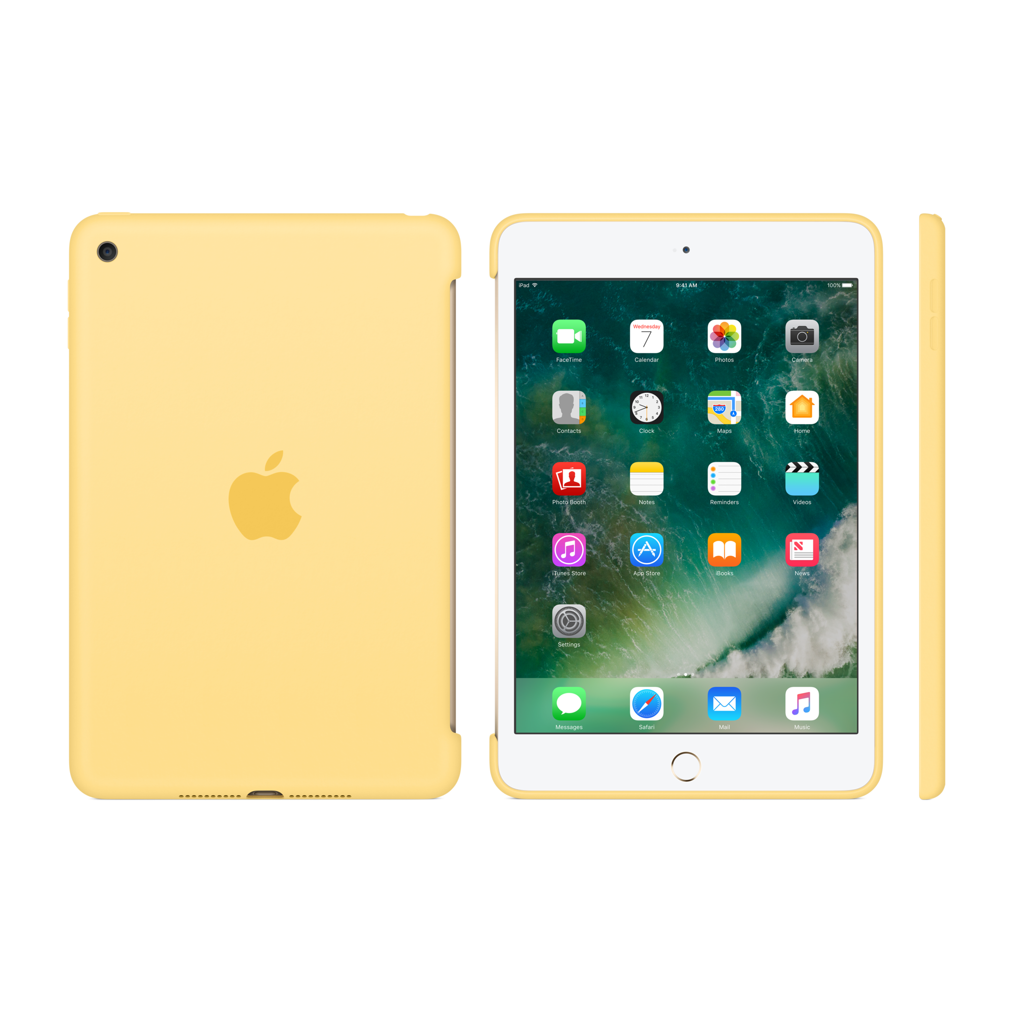 iPad mini 4 Silicone Case — Yellow