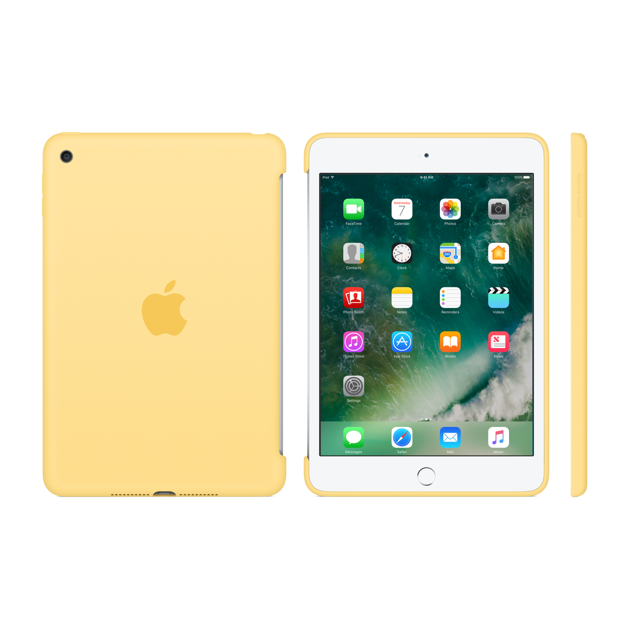 iPad mini 4 Silicone Case — Yellow