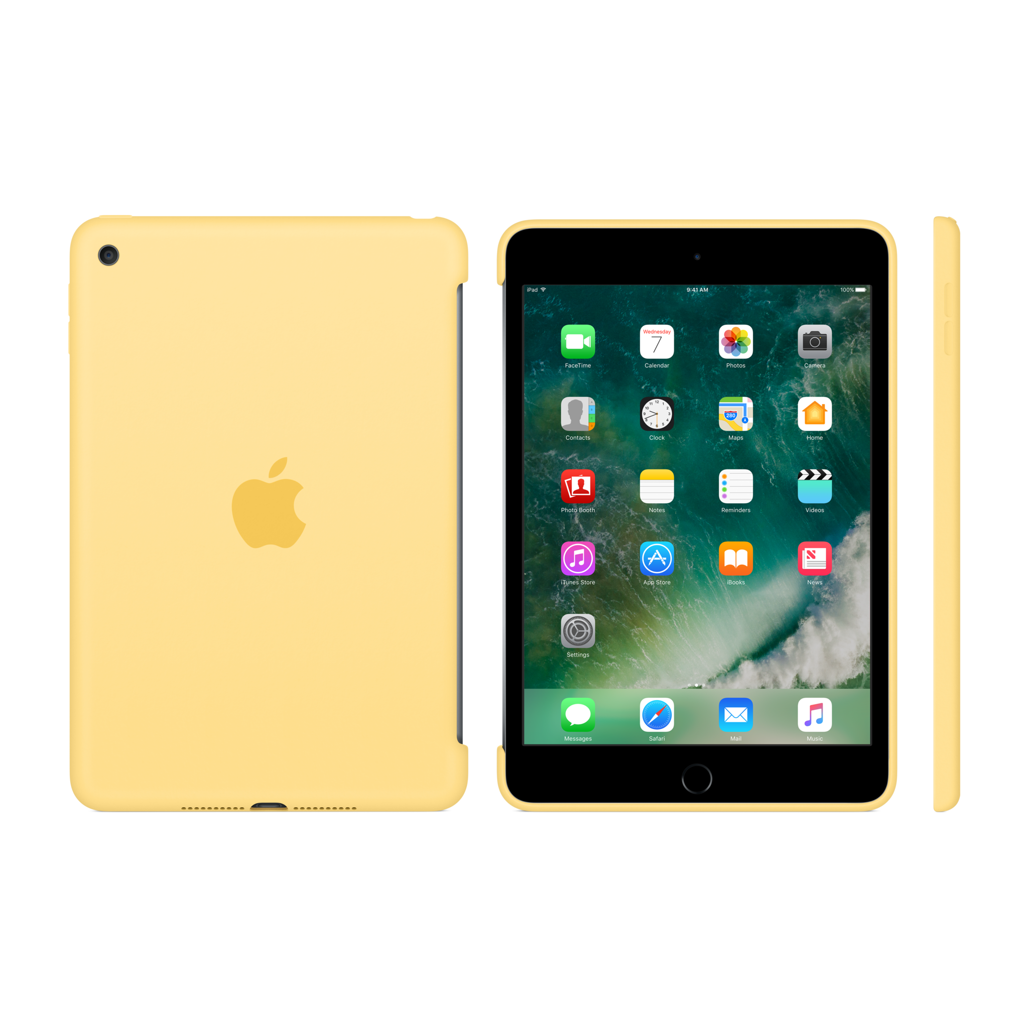 iPad mini 4 Silicone Case — Yellow