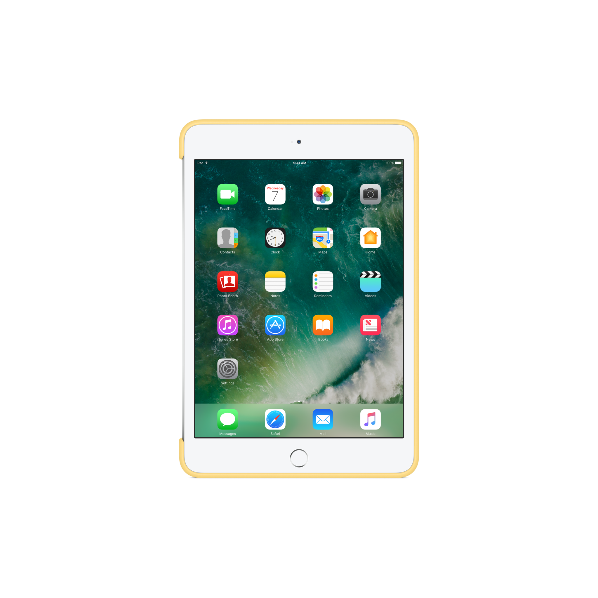 iPad mini 4 Silicone Case — Yellow