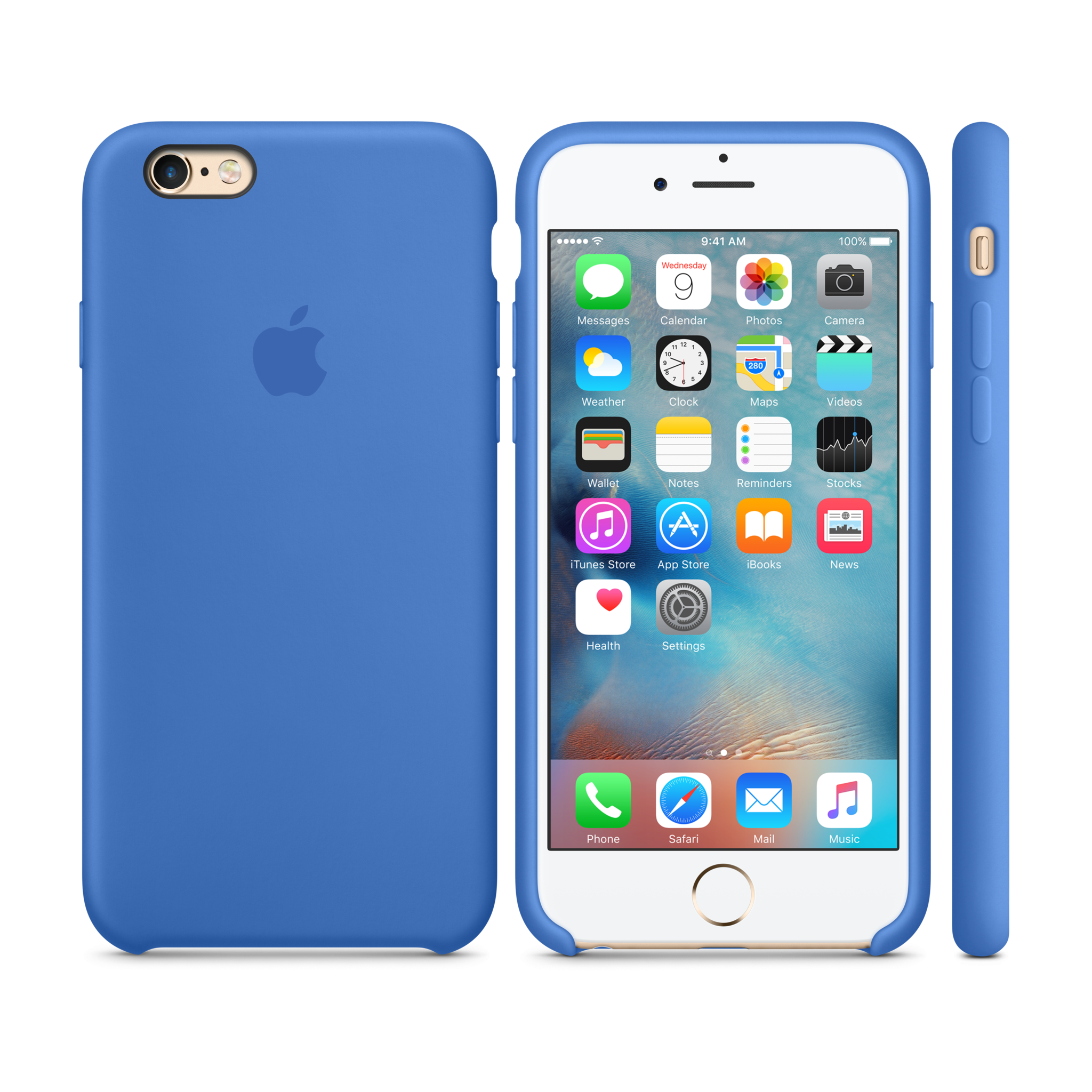 iPhone 6s Silicone Case — Royal Blue