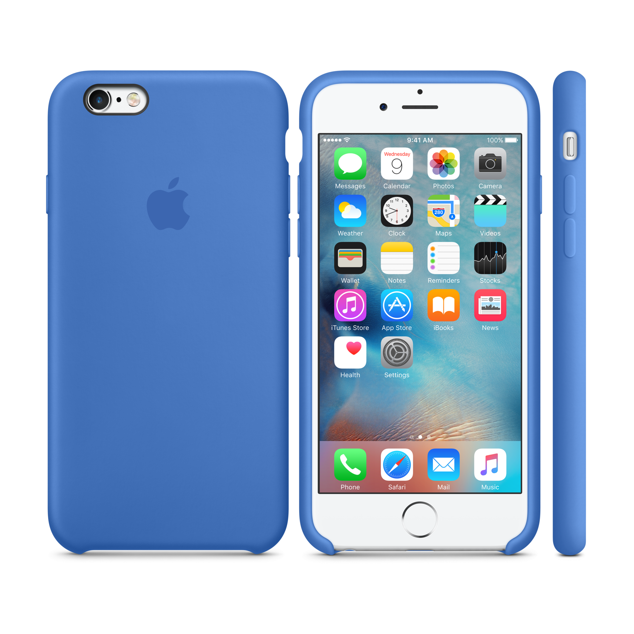 iPhone 6s Silicone Case — Royal Blue