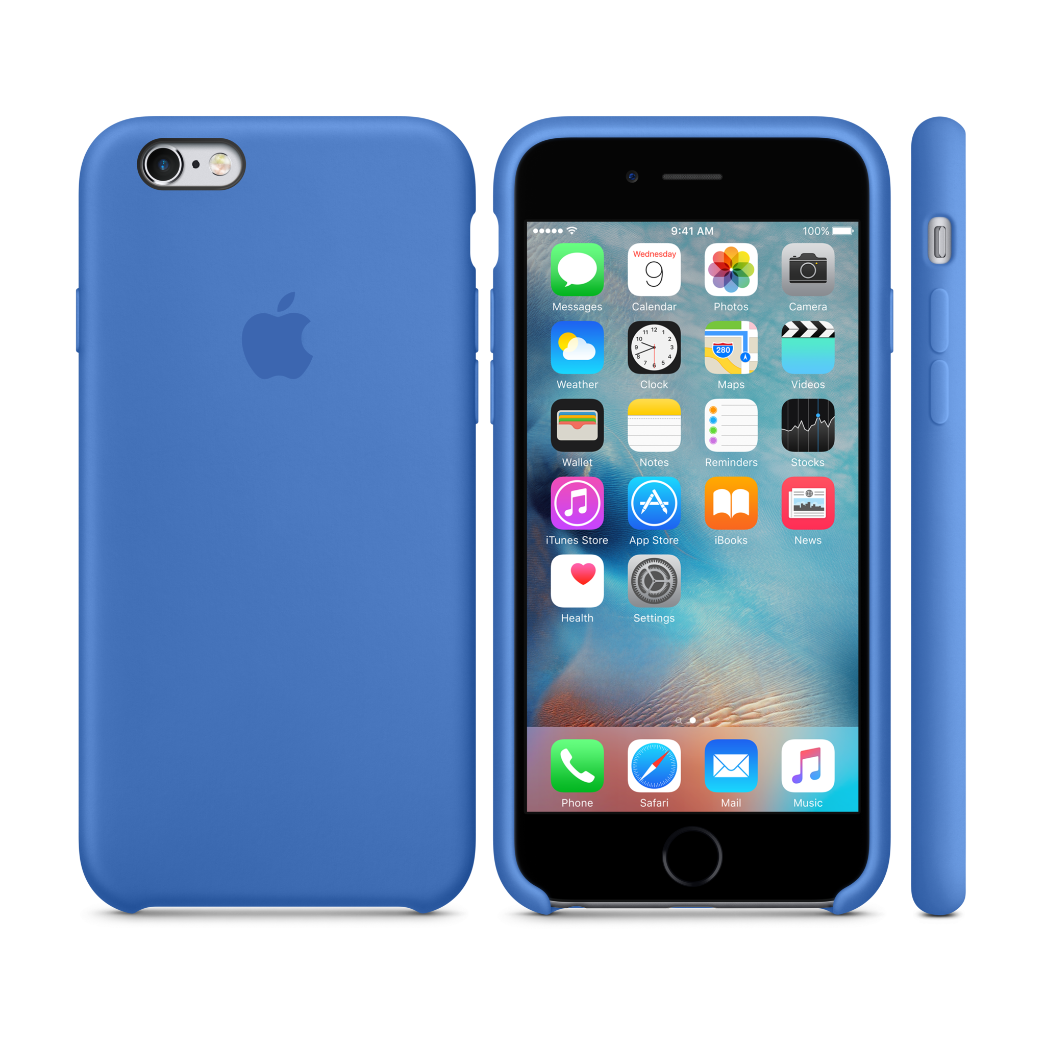 iPhone 6s Silicone Case — Royal Blue
