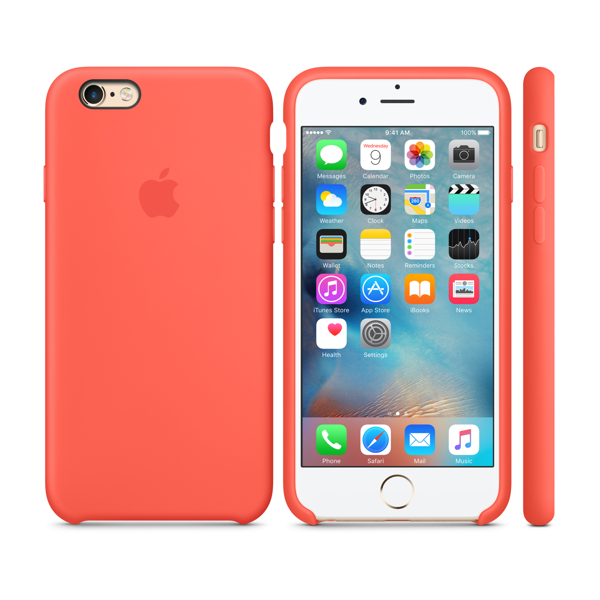 iPhone 6s Silicone Case — Apricot
