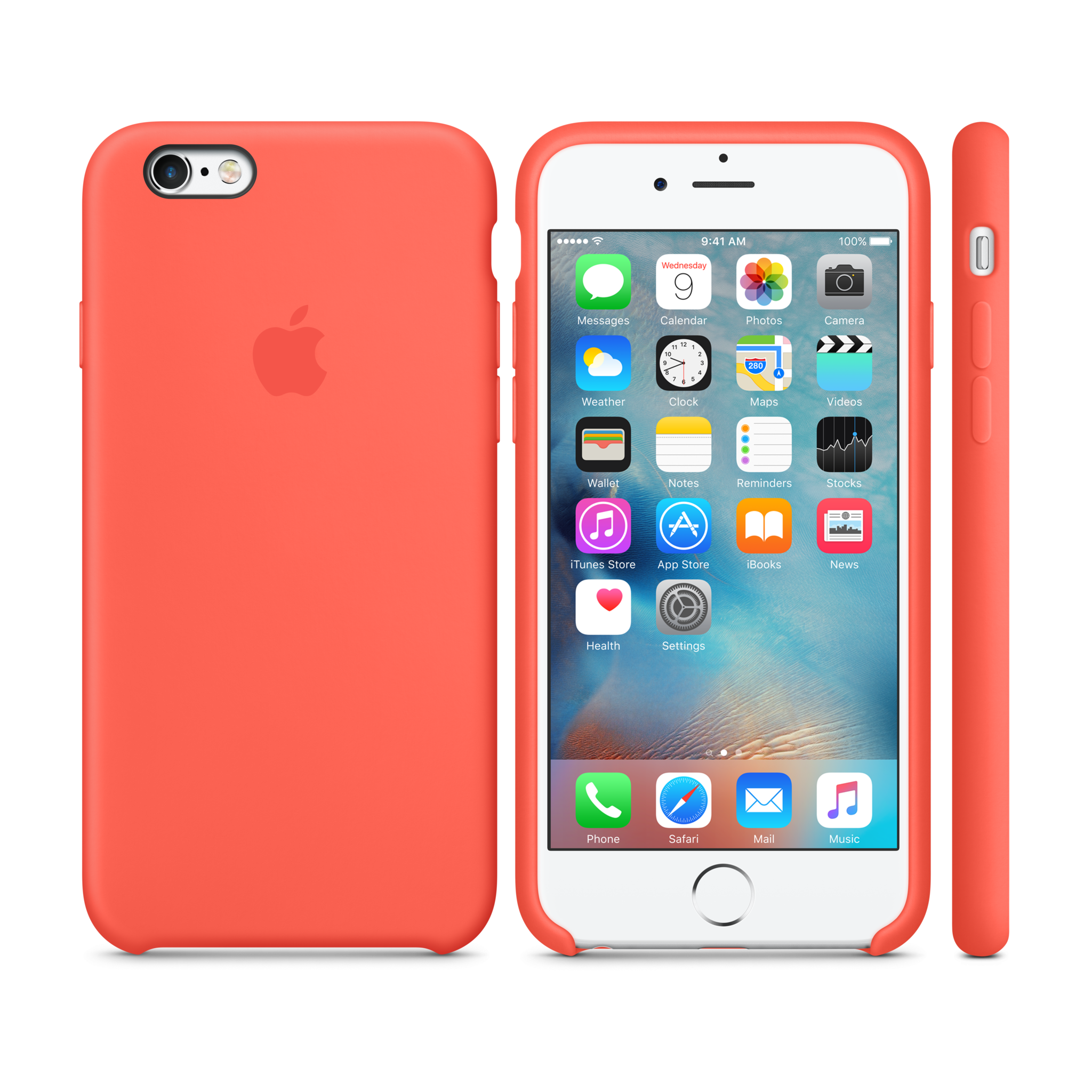 iPhone 6s Silicone Case — Apricot