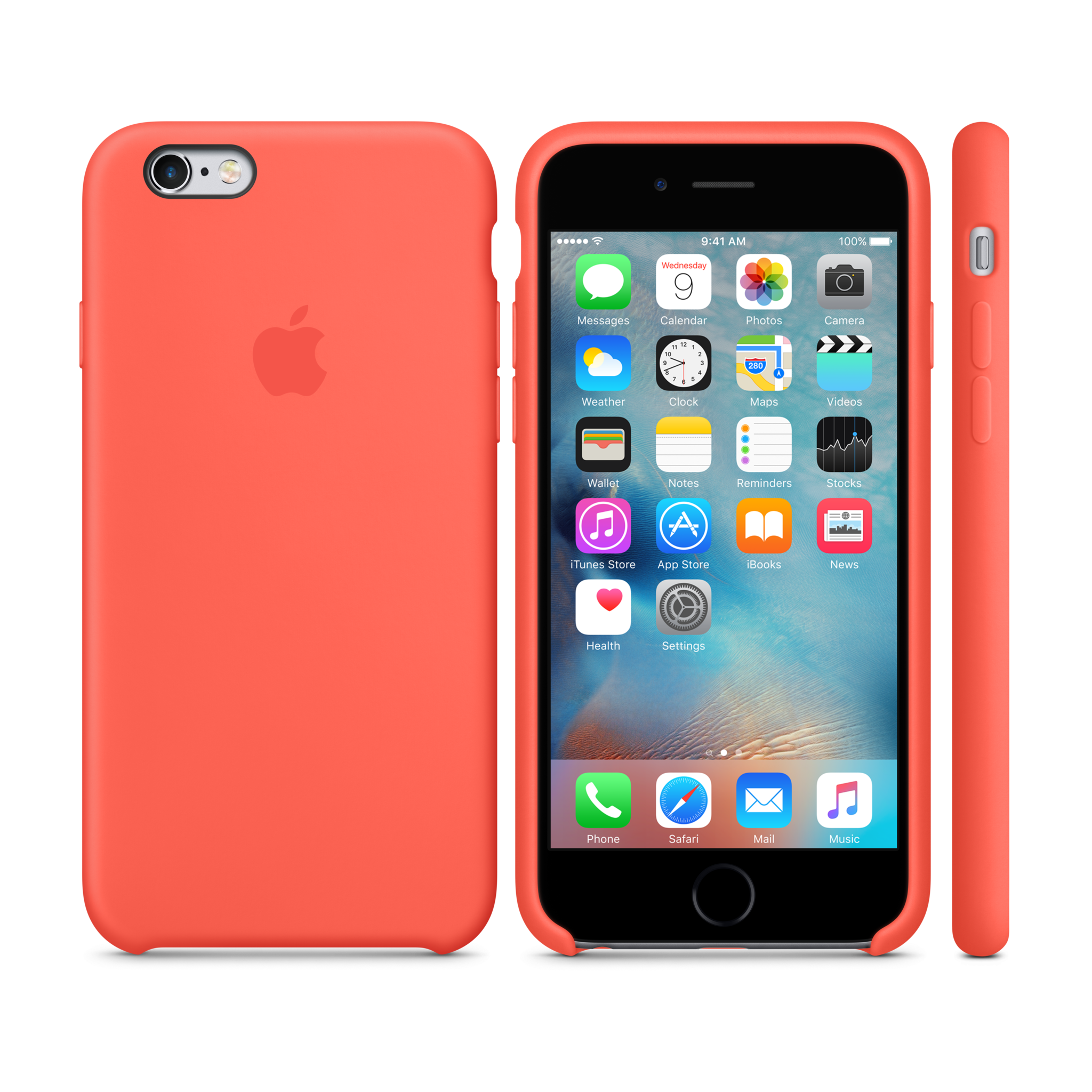 iPhone 6s Silicone Case — Apricot
