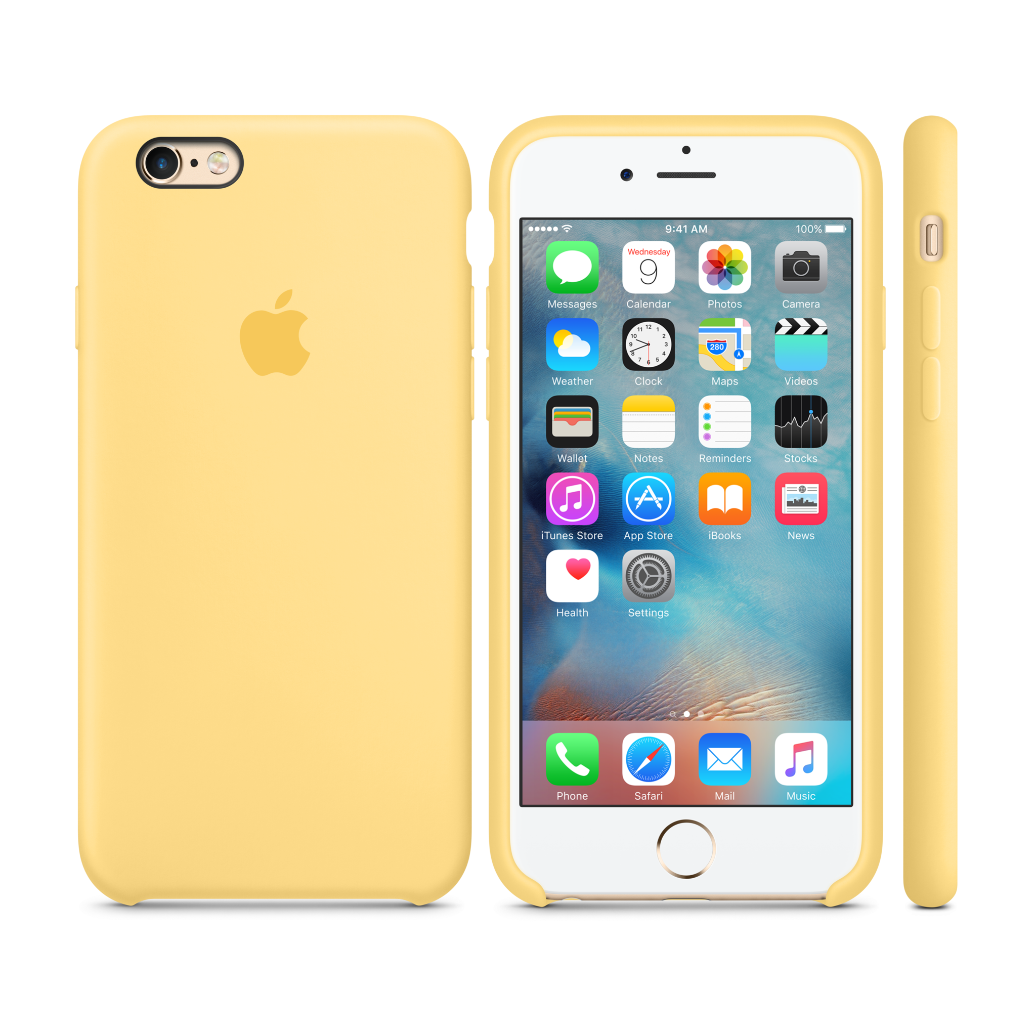 iPhone 6s Silicone Case — Yellow
