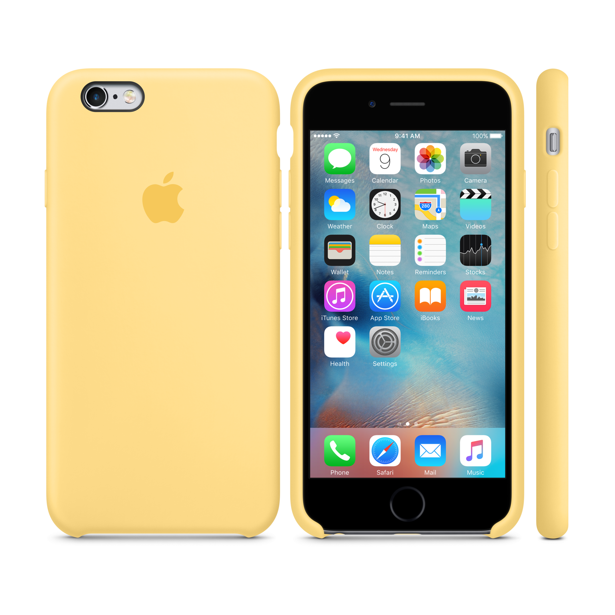 iPhone 6s Silicone Case — Yellow
