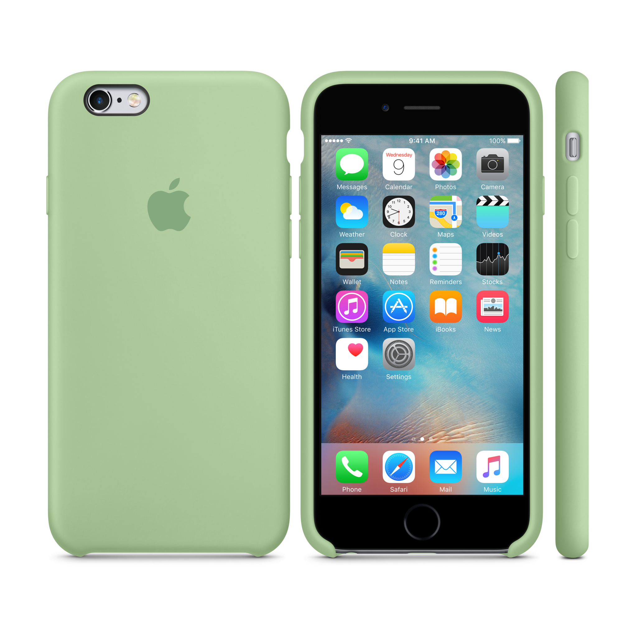 iPhone 6s Silicone Case — Mint
