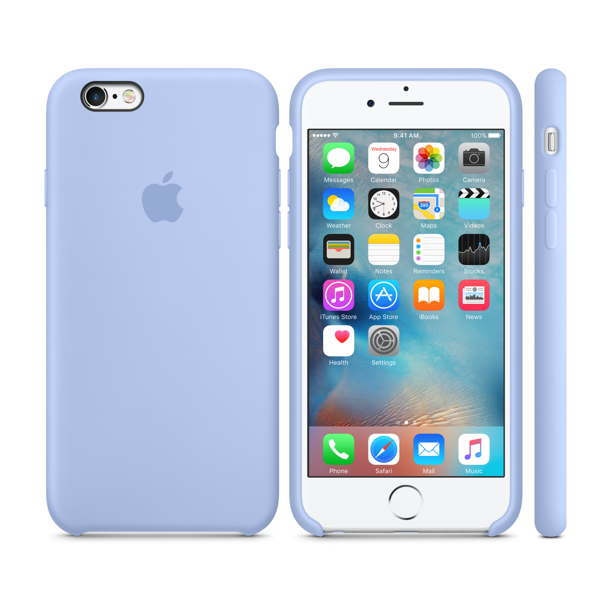iPhone 6s Silicone Case — Light Pink