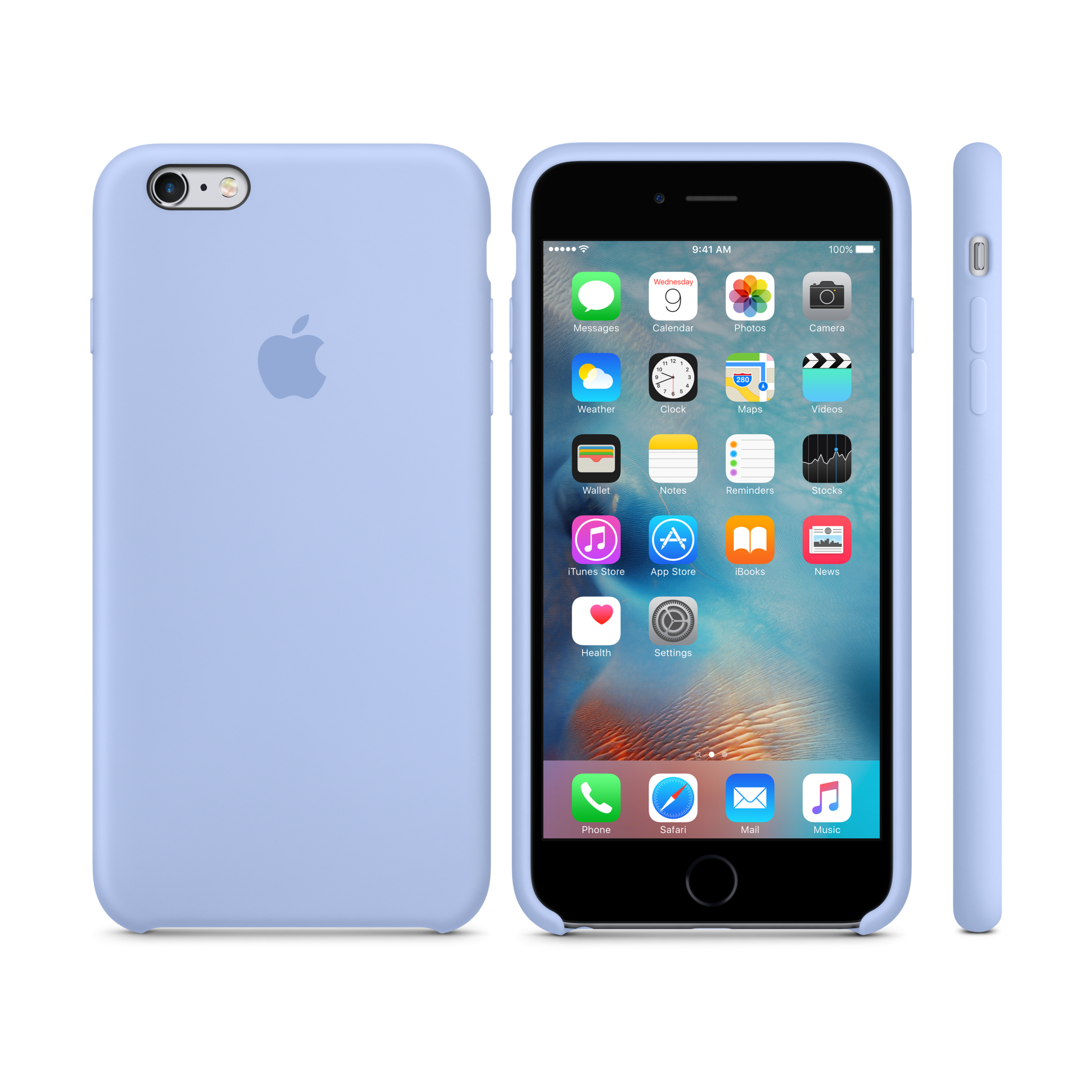 iPhone 6s Plus Silicone Case — Light Pink