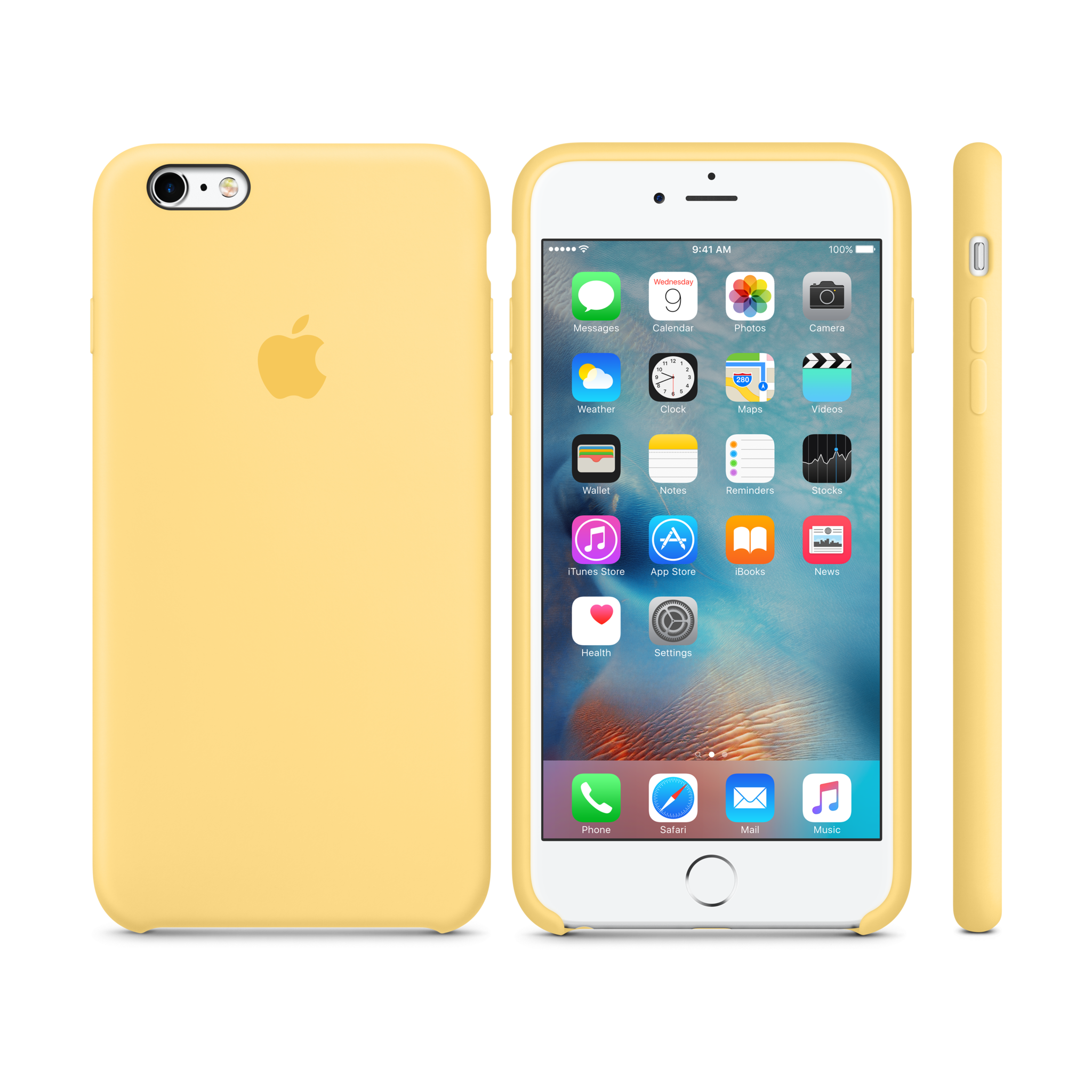 iPhone 6s Plus Silicone Case — Yellow